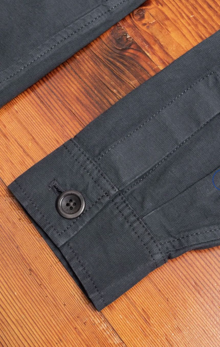 Norse Projects Norse Projects Work Jacket "Kyle" Cotton Linen in Slate Grey Size US M / EU 48-50 / 2 - 4 Thumbnail