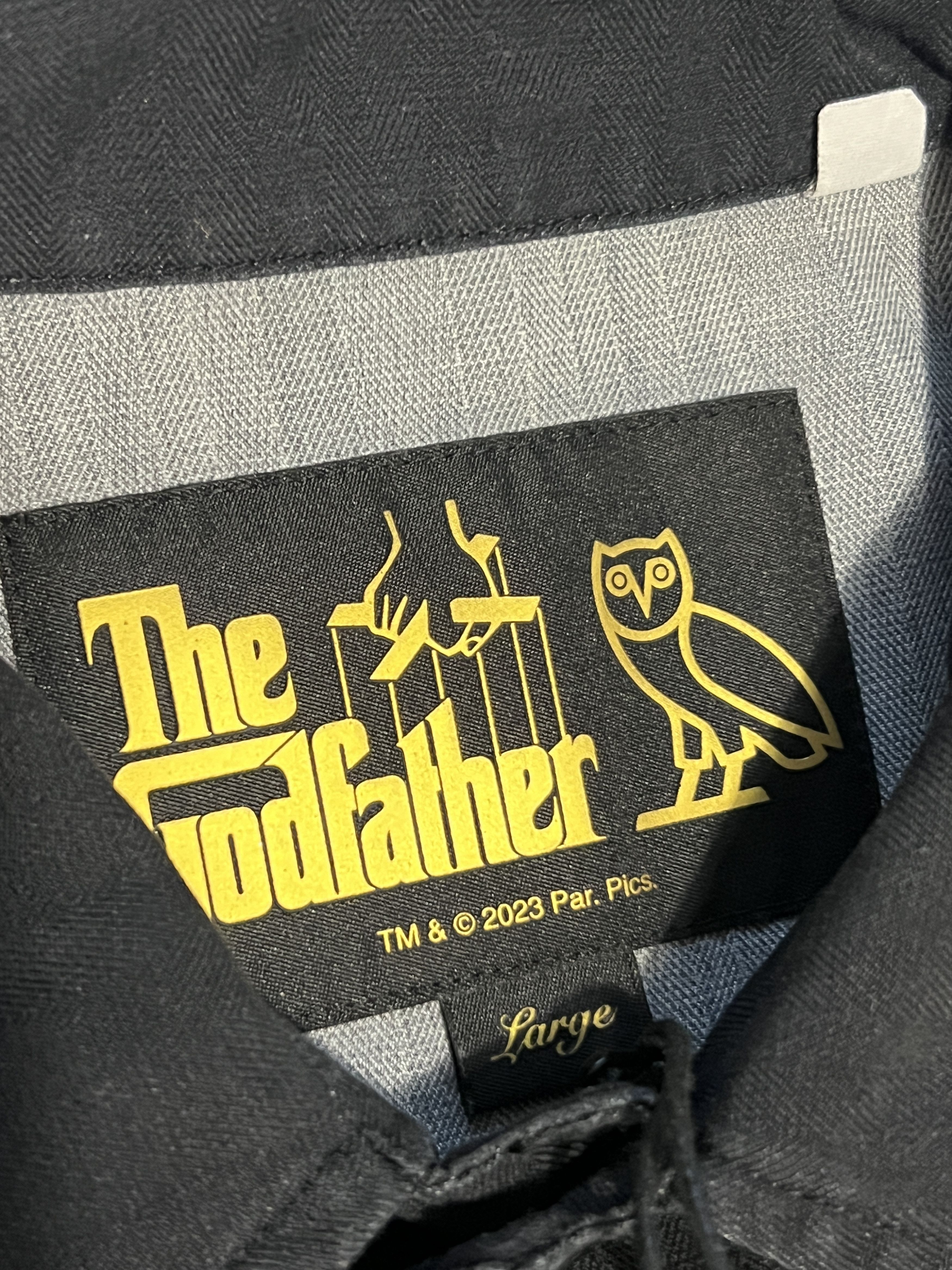 Drake OVO x The Godfather Silk Shirt Button Up Size US L / EU 52-54 / 3 - 5 Thumbnail