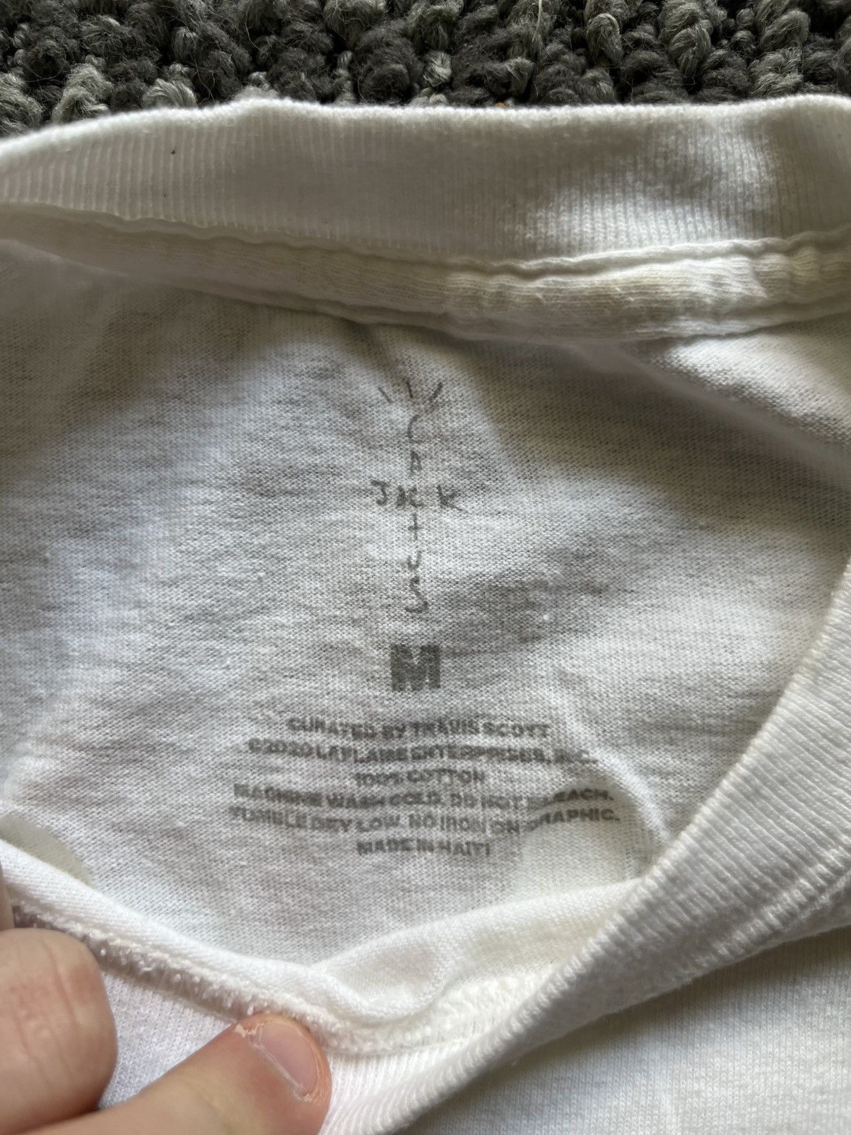 Rap Tees Travis Scott McDonalds Cactus Jack Tee Size US M / EU 48-50 / 2 - 4 Thumbnail