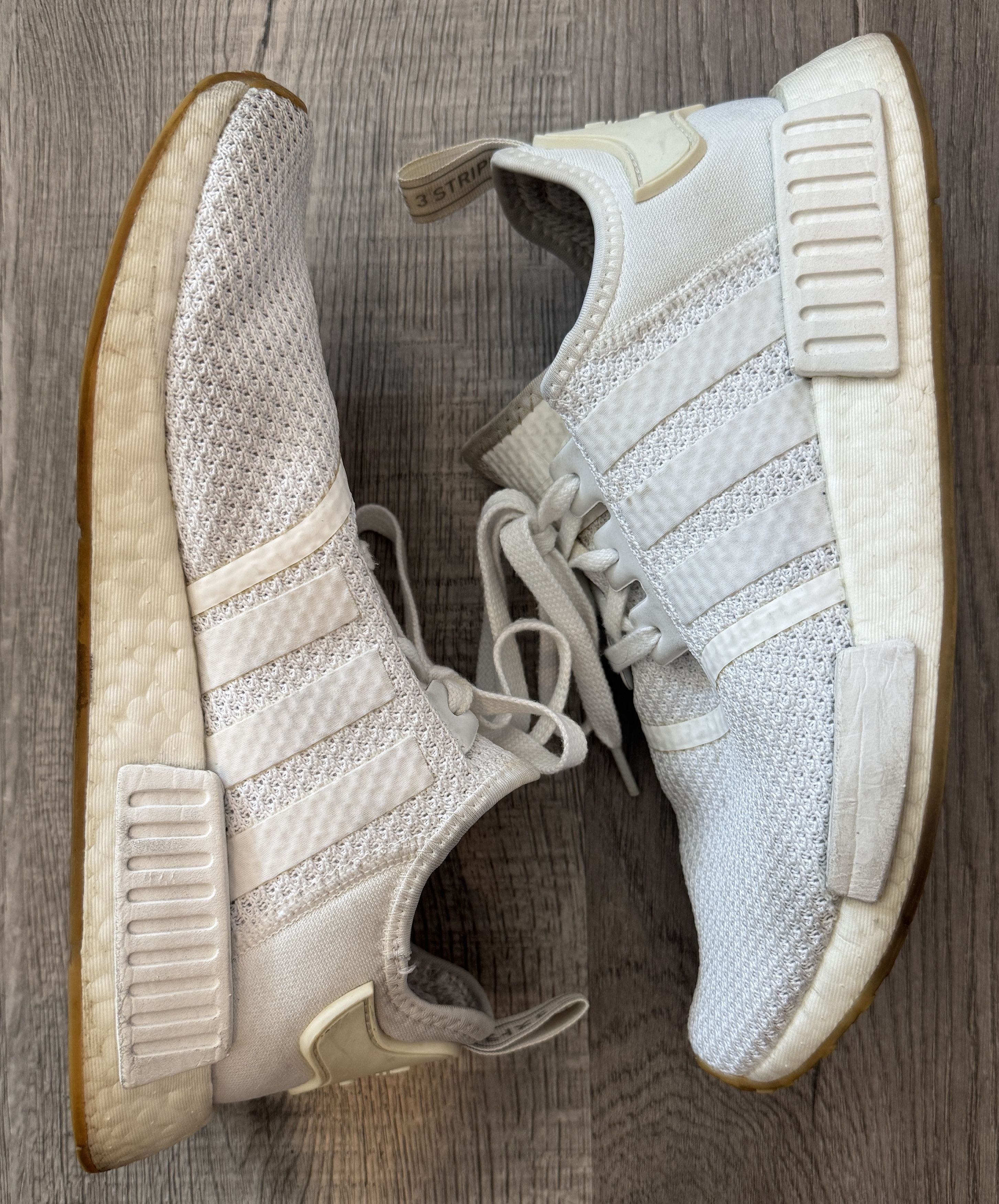 Adidas Adidas NMD White Gum 8.5 Size US 8.5 / EU 41-42 - 1 Thumbnail