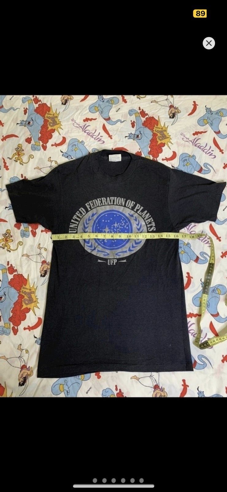 ***FINAL DROP***RARE 80s FEDERATION PLANETS STAR TREK M, image size:740x1600