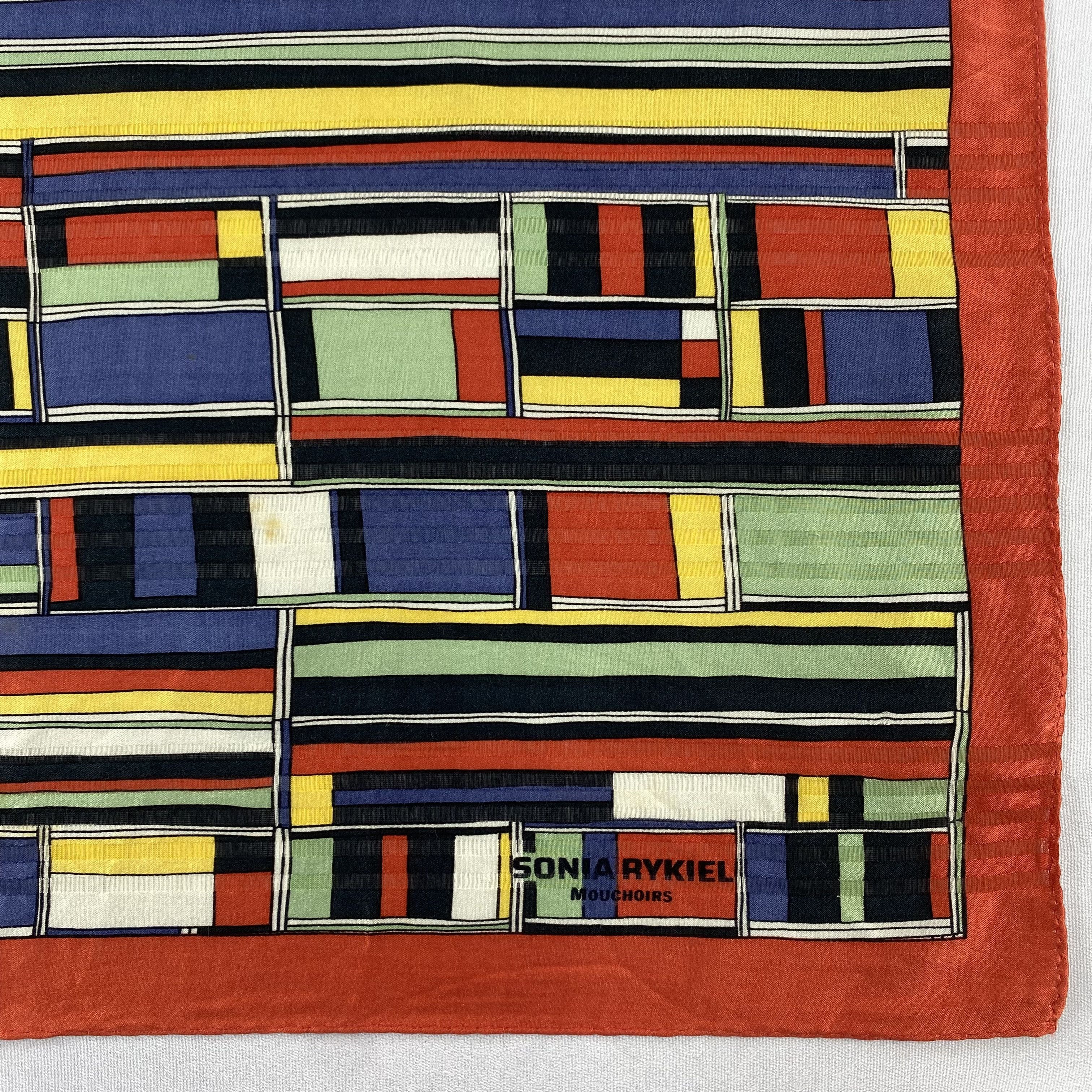 Sonia Rykiel Sonia Rykiel Silk Handkerchief / Bandana / Neckerchief C857 Size ONE SIZE - 5 Thumbnail