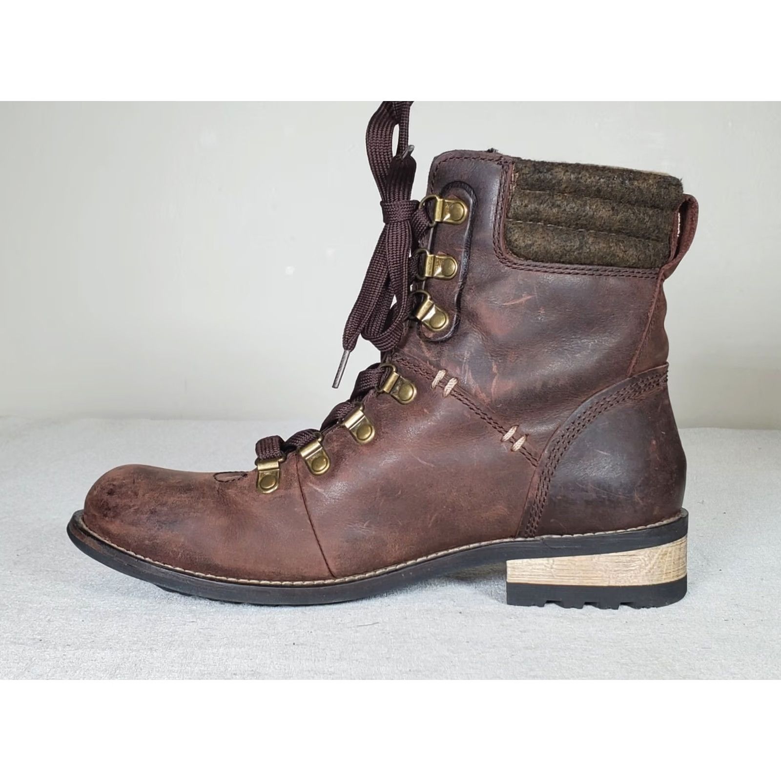 Vintage Kodiak Surrey II Waterproof Insulated Leather Boots Fossil Brown Women's US 7.5 Boots Mens? Size US 8 / IT 38 - 3 Thumbnail