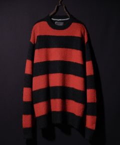 Number Nine Striped Mohair Sweater | Grailed