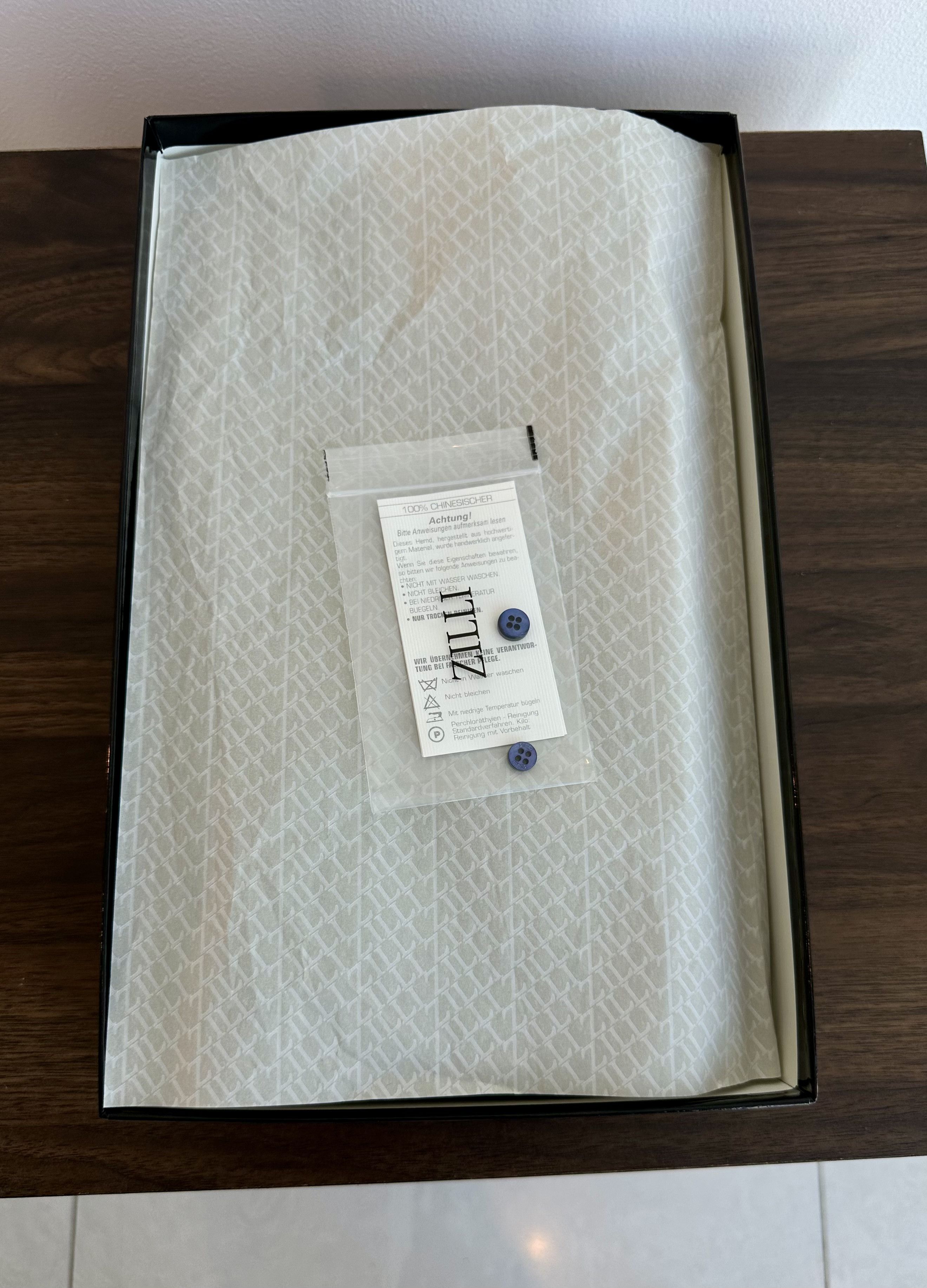 Zilli Men's shirt ZILLI Size US XL / EU 56 / 4 - 6 Thumbnail