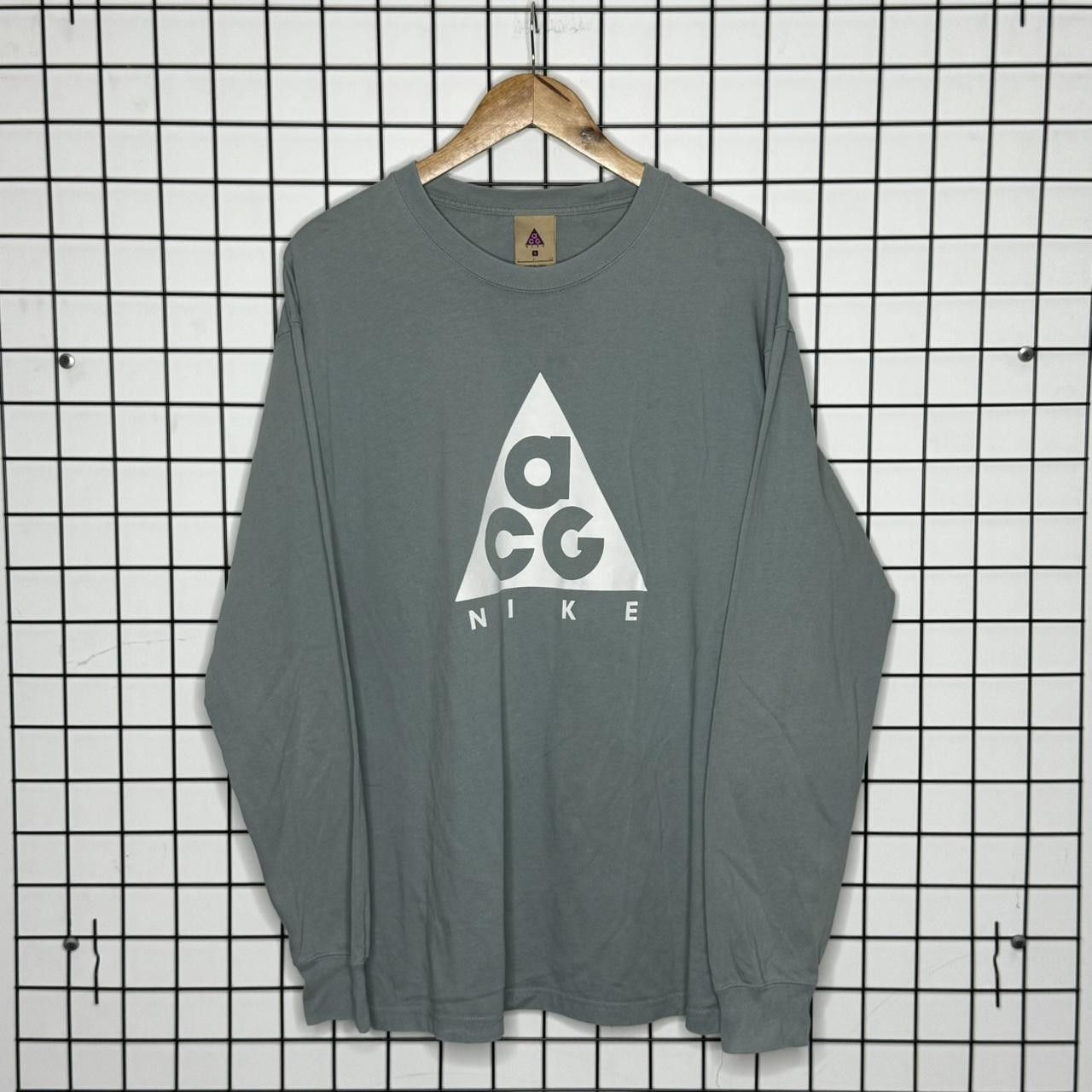 Nike Nike ACG Sweatshirt Blue Sweatshirt Outdoor Gorpcore Size US S / EU 44-46 / 1 - 1 Thumbnail