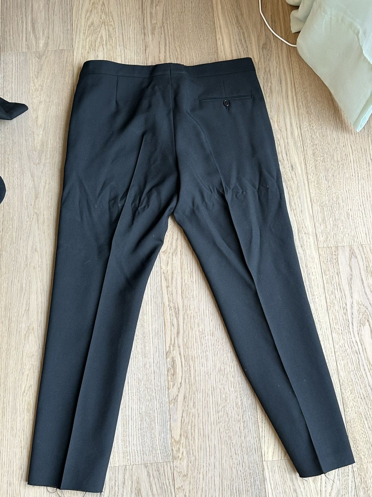Saint Laurent Paris Saint Laurent tuxedo suit pant Size 50R - 10 Thumbnail