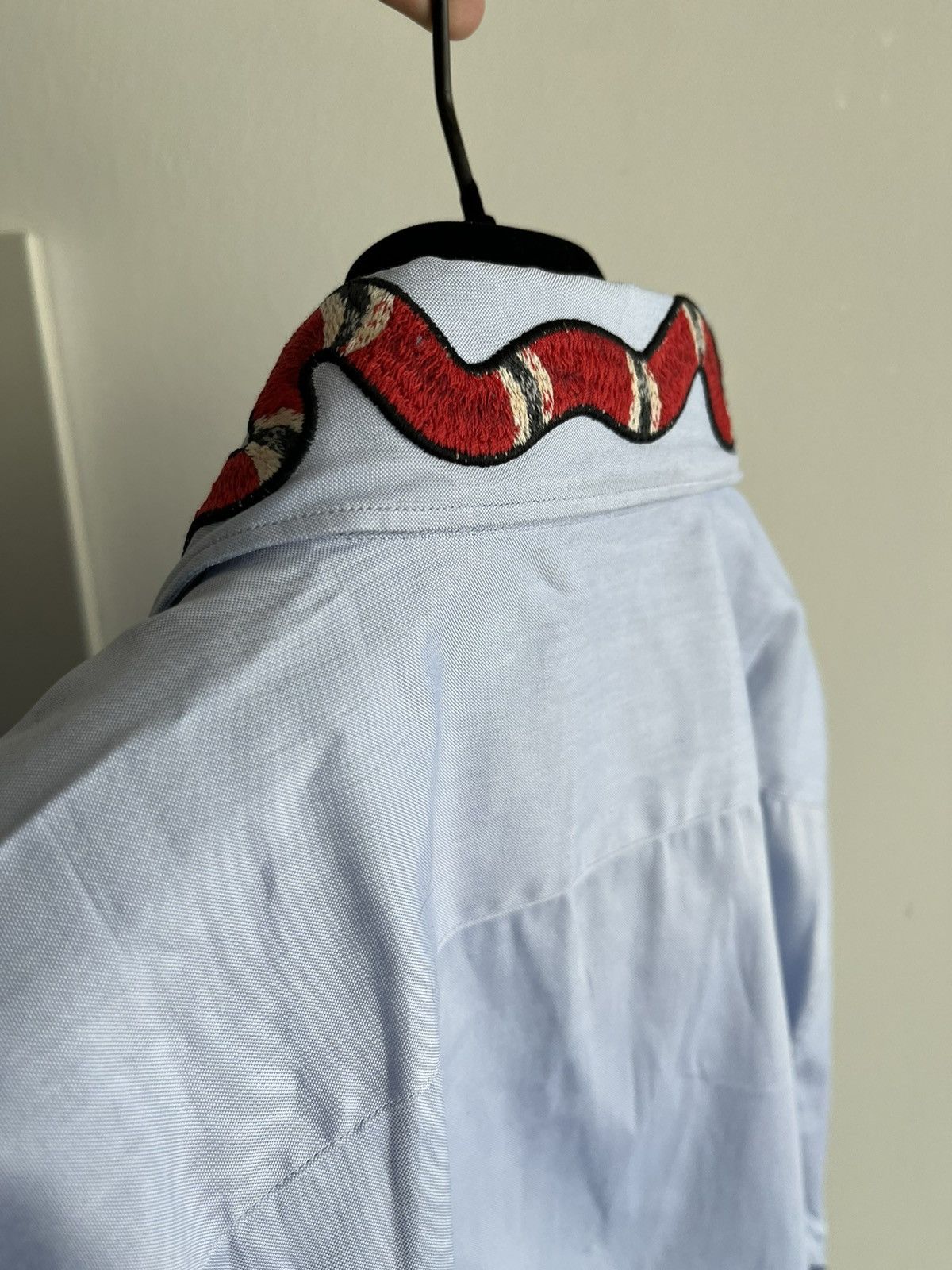 Gucci Gucci Runway 🐍 Embroidery Python Shirt Brand New Size US L / EU 52-54 / 3 - 8 Thumbnail