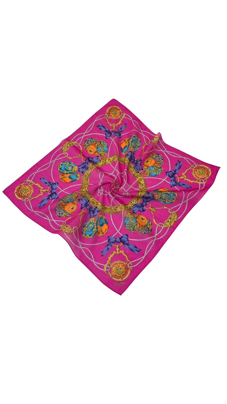 Celine × Vintage Celine Bandana / Handkerchief Size ONE SIZE - 1 Thumbnail