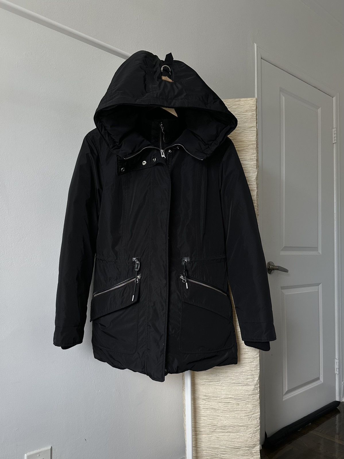 Mackage Women's Mackage Katryn Coat Jacket Leather Detail Size Small Size S / US 4 / IT 40 - 2 Thumbnail