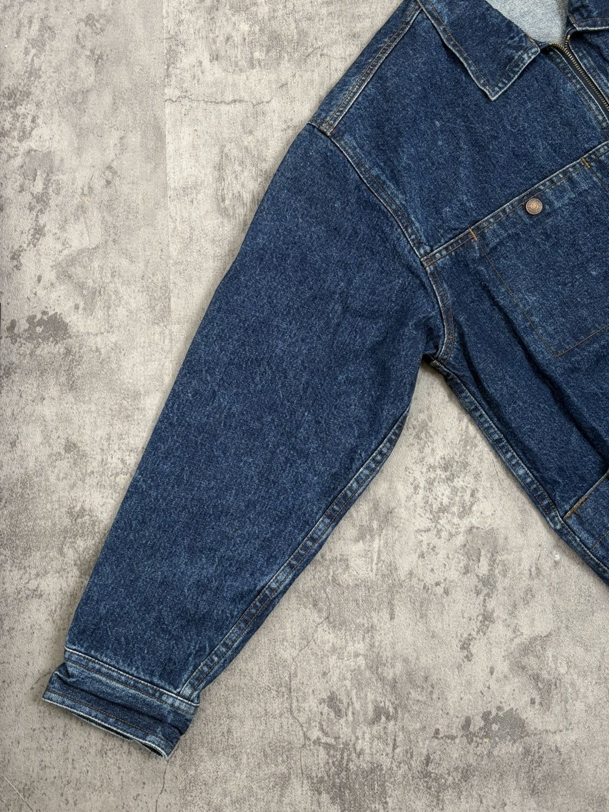 Levi's Vintage Clothing Levi’s Vintage 1980s Washed Denim Jacket Rare Item Full Zip Size US S / EU 44-46 / 1 - 12 Thumbnail