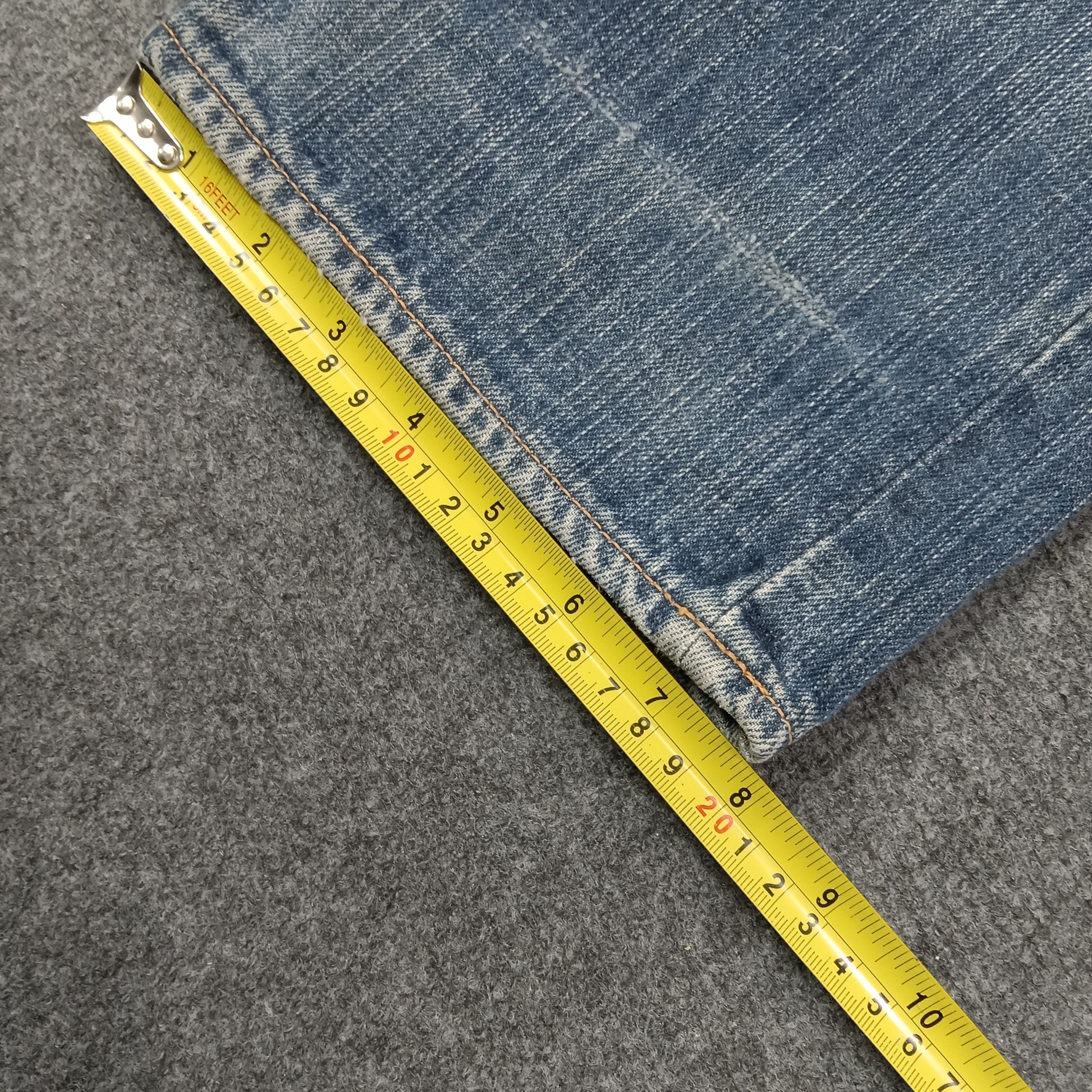 Evisu Evisu X Mc Donald Japanese Daicock Denim Jeans C252N25 Size US 28 / EU 44 - 15 Thumbnail