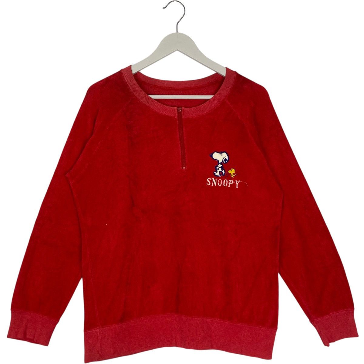 Other Vintage Peanuts Snoopy Crewneck Sweatshirt Red Size M Size US M / EU 48-50 / 2 - 1 Thumbnail