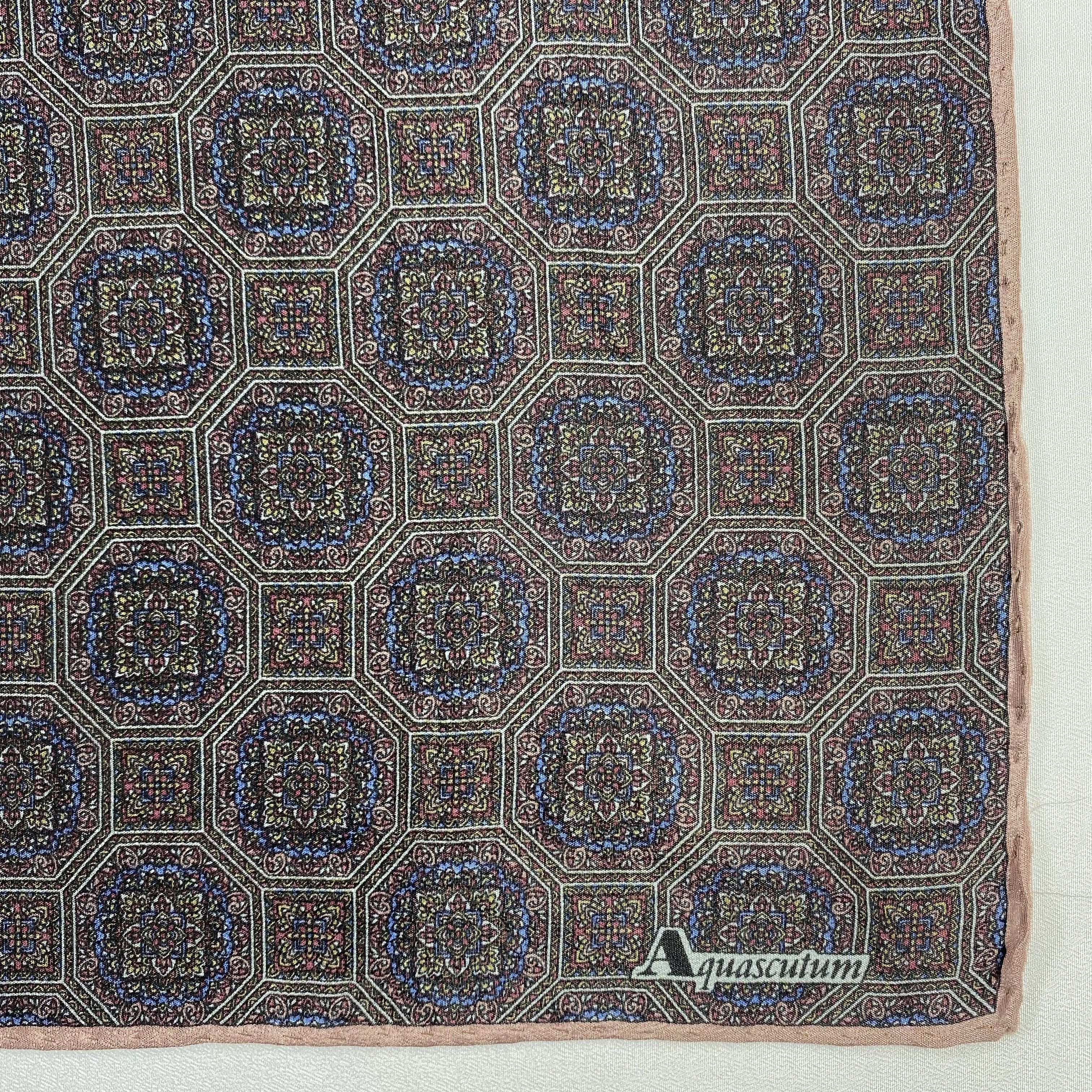 Aquascutum × Vintage Aquascutum Neckerchief / Bandana / Handkerchief-P1659 Size ONE SIZE - 3 Thumbnail