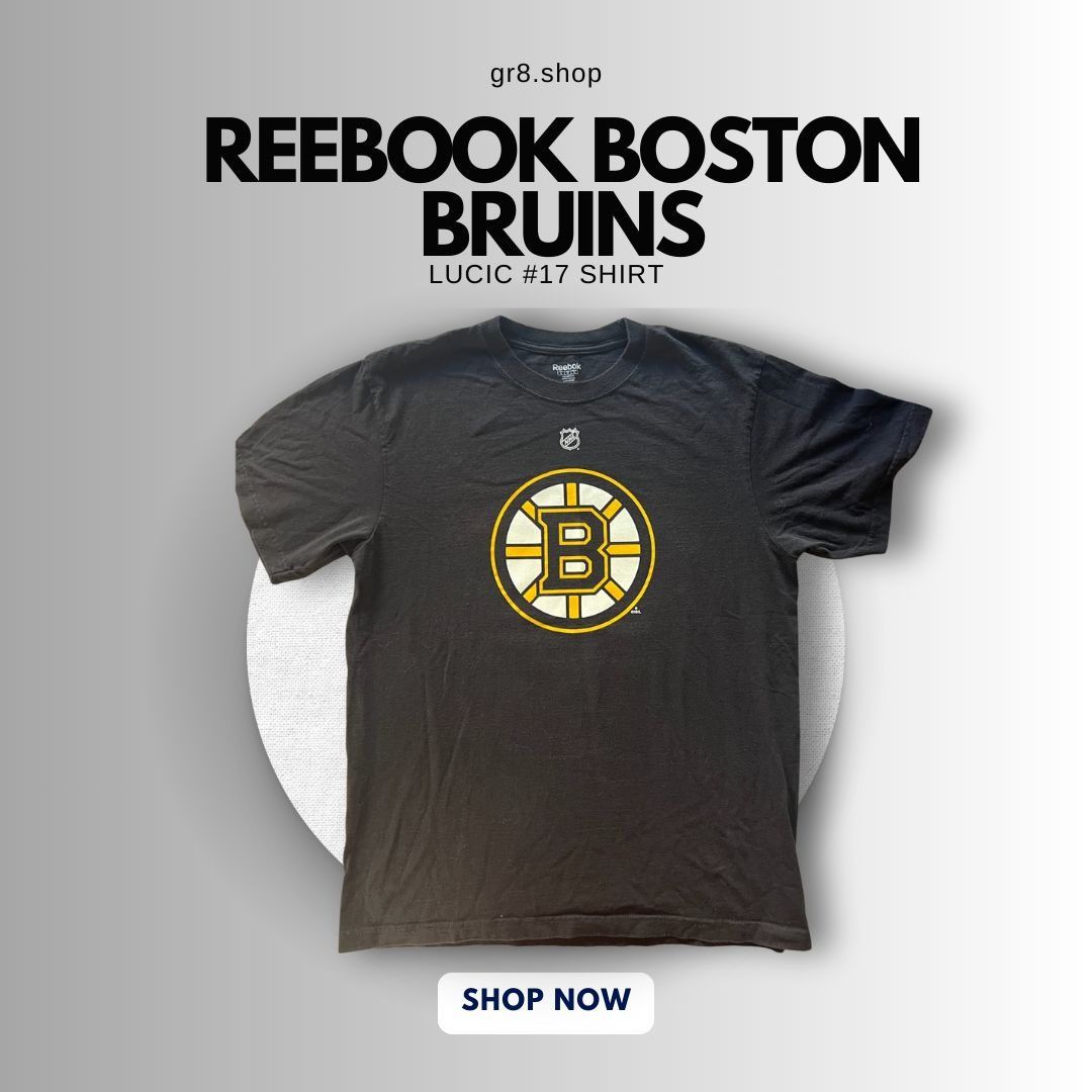 Reebok Reebok Boston Bruins Lucic #17 Black T-Shirt Mens L NHL Fan Size US L / EU 52-54 / 3 - 1 Thumbnail