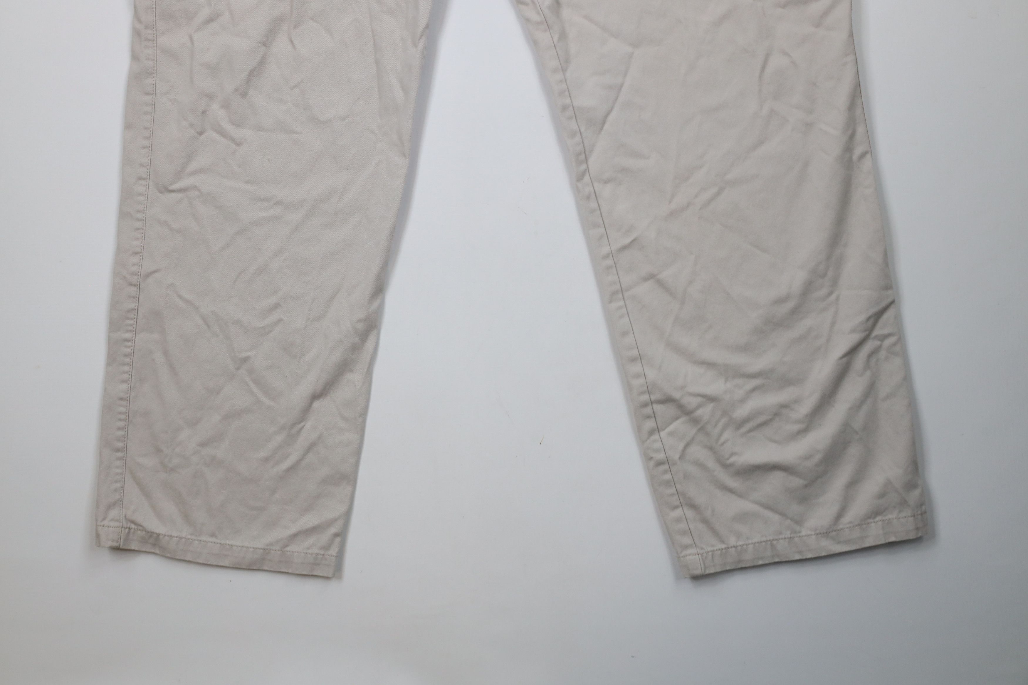 Marc Ecko × Vintage Vintage 90s Y2K Marc Ecko Fit Wide Leg Chino Pants Beige Size US 40 / EU 56 - 4 Thumbnail