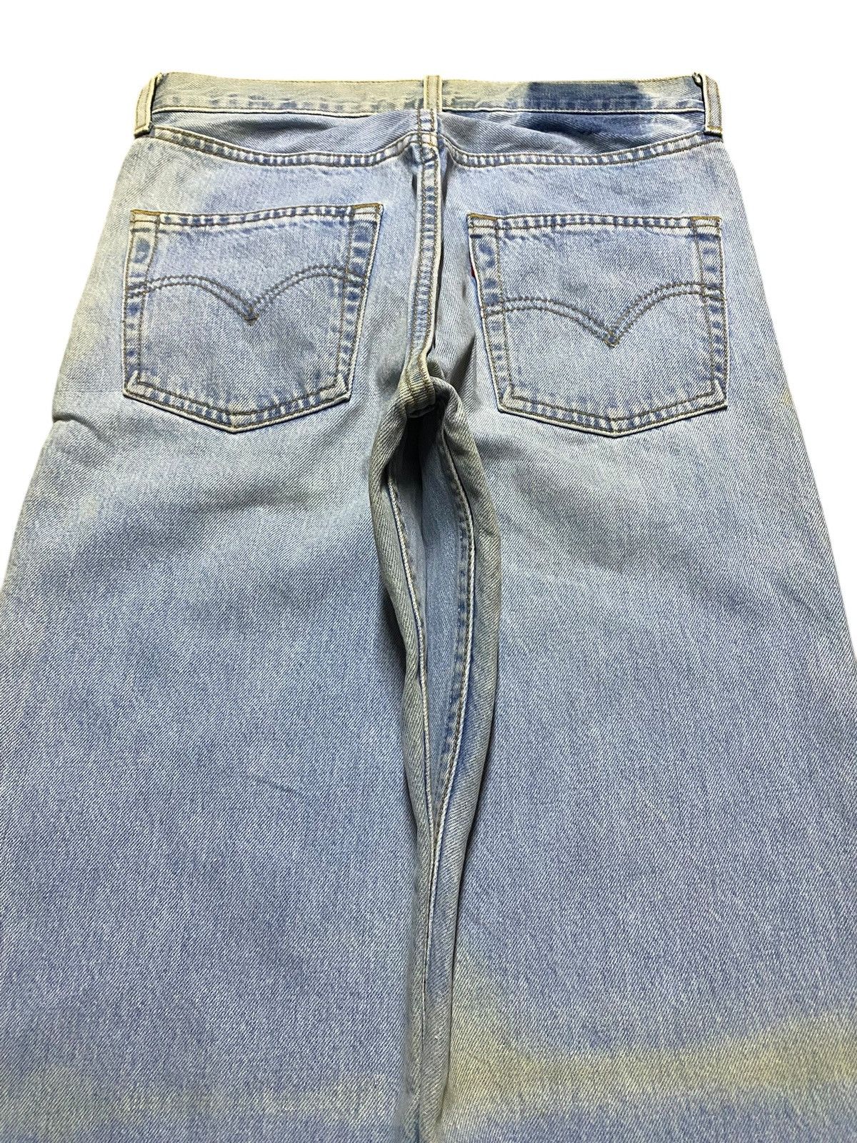 Levi's Vintage Levis 503 Faded Wash Loose Jeans Size US 28 / EU 44 - 4 Thumbnail