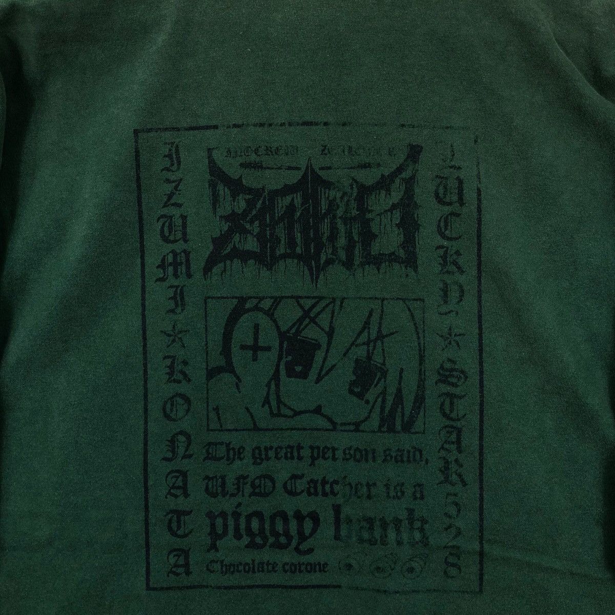 Anime Vintage IZUMI KONATA Lucky Star Manga Anime T Shirt Size US XXL / EU 58 / 5 - 6 Thumbnail