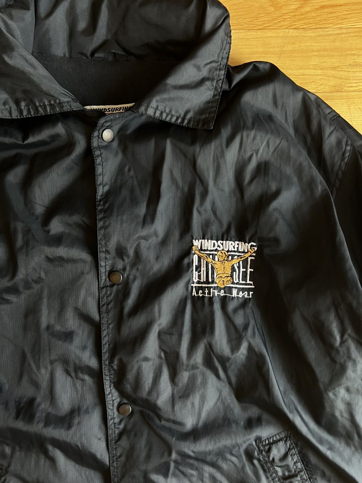 Vintage Vintage men's Jacket with big logo Chiemsee XL Size US XL / EU 56 / 4 - 2 Thumbnail