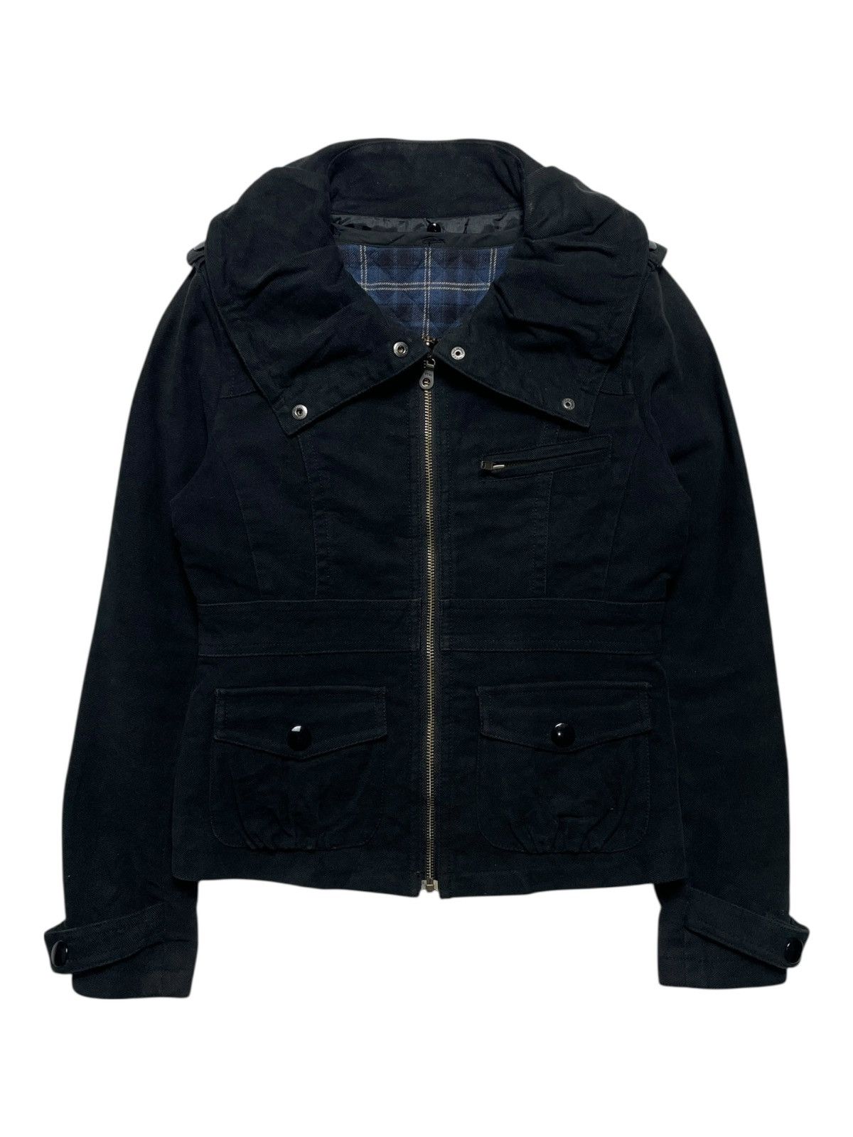 If Six Was Nine 2000’s Vivayou - Cyber Military Style Jacket Size US S / EU 44-46 / 1 - 2 Thumbnail