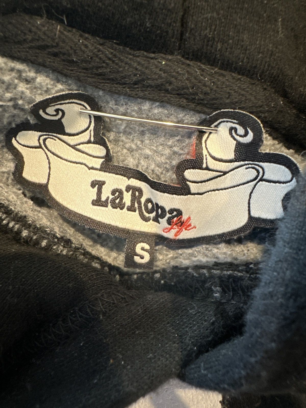 LaRopa Rare Pussy Builds Strong Bones LaRopa Hoodie Black Size US S / EU 44-46 / 1 - 4 Thumbnail