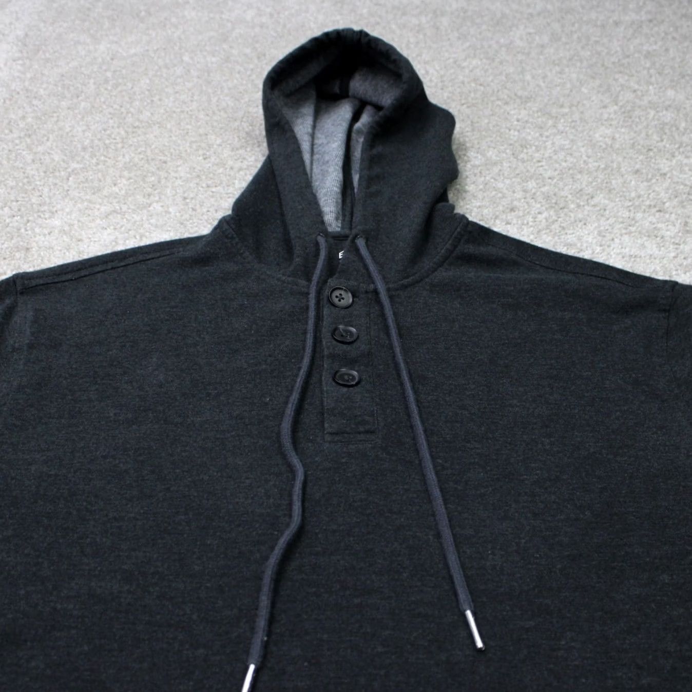 Mizzen+Main Mizzen+Main Hoodie Mens 2XL Gray Henley Hoodie Sweatshirt Regular Size Gray Size US XXL / EU 58 / 5 - 4 Thumbnail