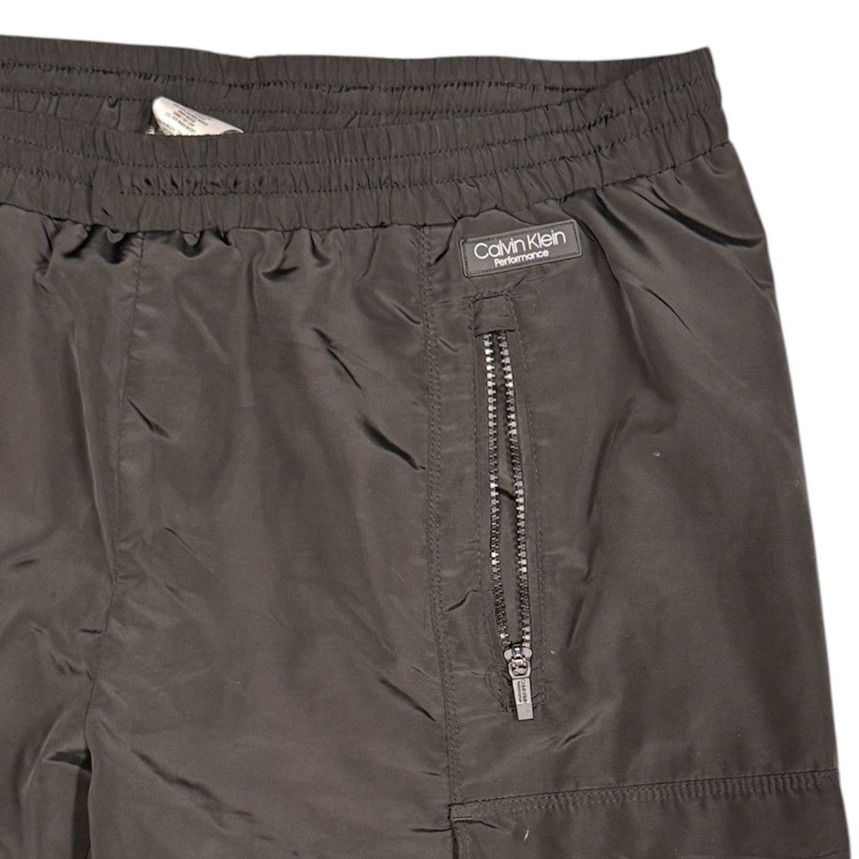 Calvin Klein CALVIN KLEIN Black Performance Tech Cargo Joggers - cord leg Size US 40 / EU 56 - 2 Thumbnail