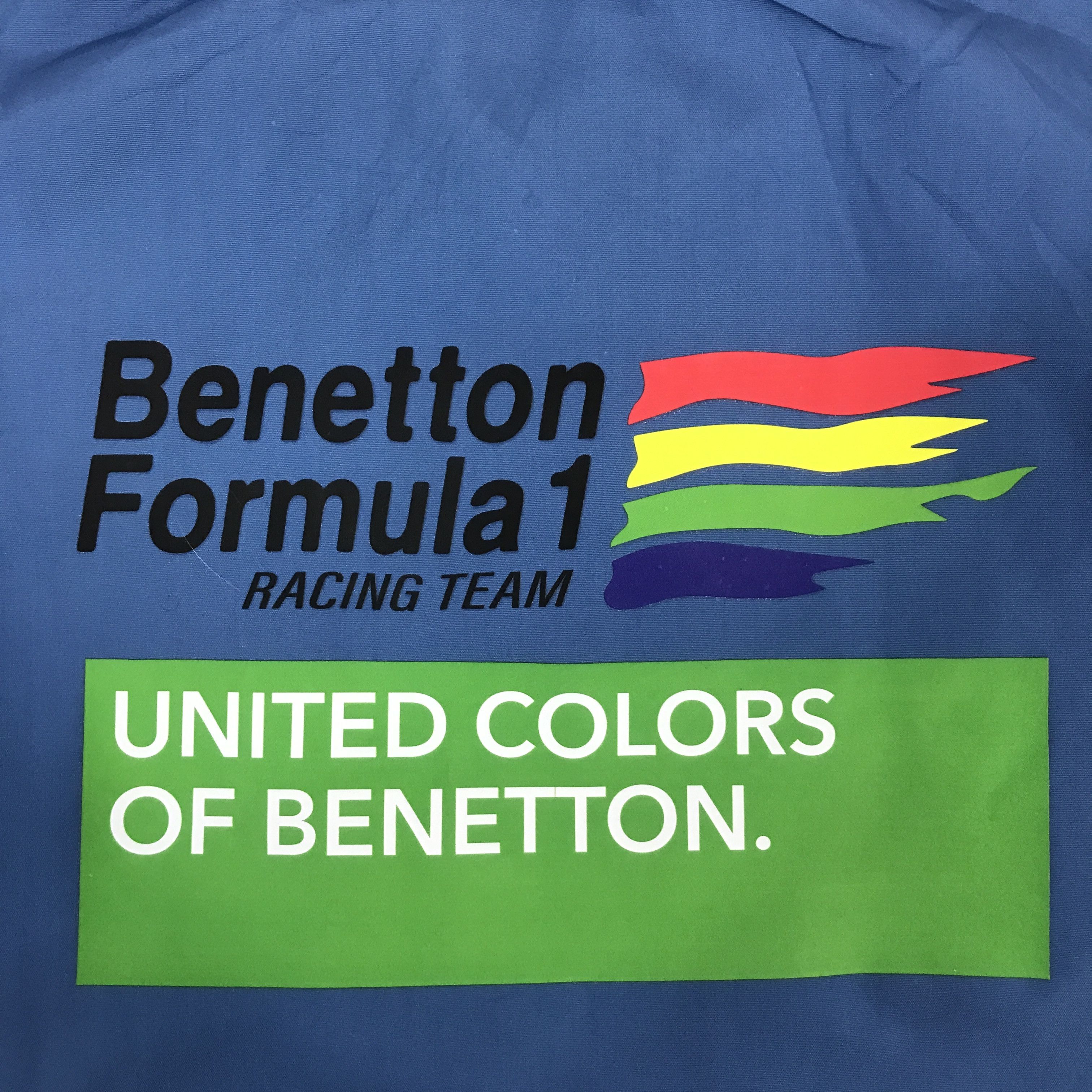 Benetton × United Colors Of Benetton UNITED COLOUR OF BENETTON FORMULA 1 RACING TEAM JACKET Size US L / EU 52-54 / 3 - 11 Thumbnail