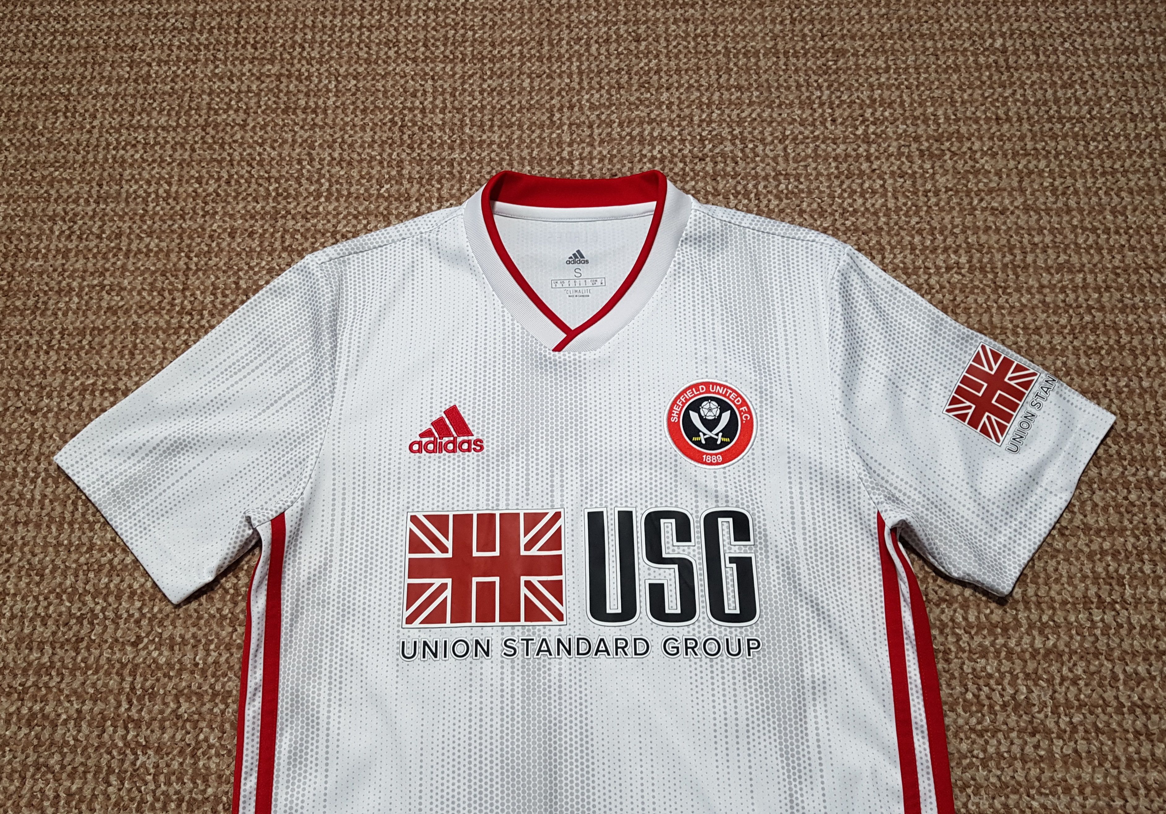 Adidas Adidas Sheffield United 2019/20 Away Football Jersey S Size US S / EU 44-46 / 1 - 3 Thumbnail