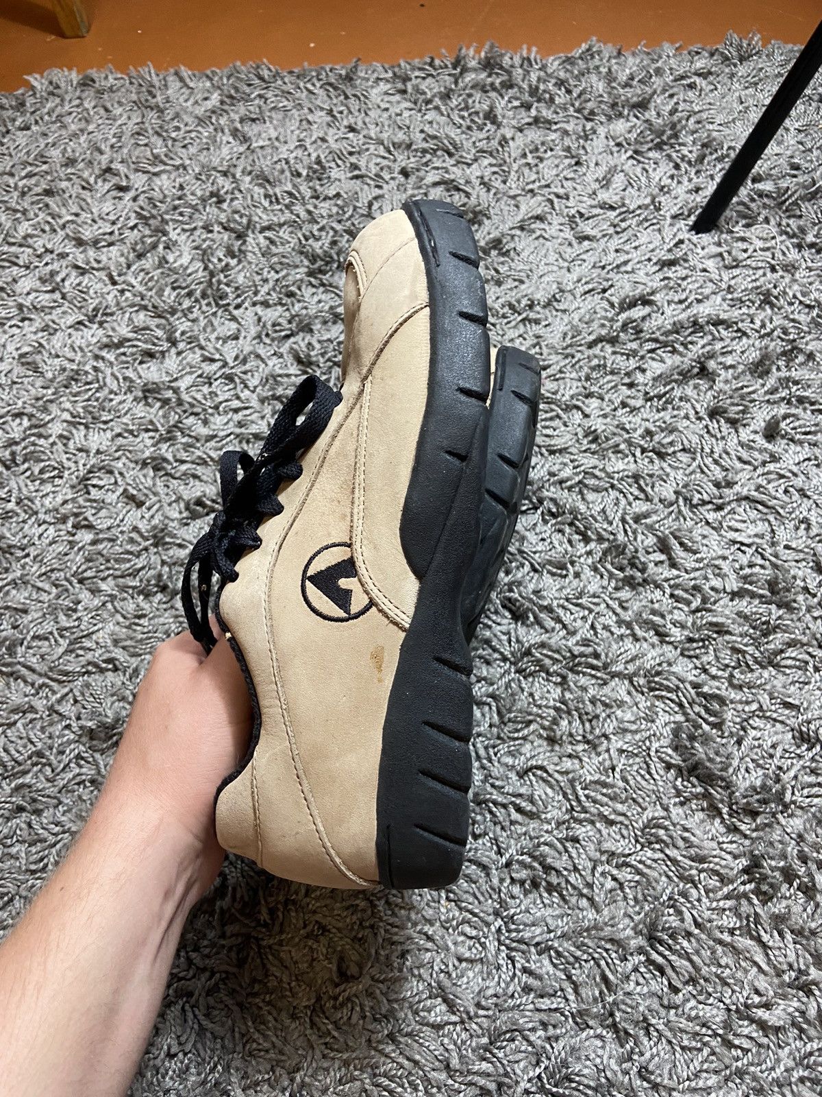 Airwalk × Vintage Airwalk Shoes Mens 11 Mojo Oxford Sneakers Brown Leather Size US 8.5 / EU 41-42 - 2 Thumbnail