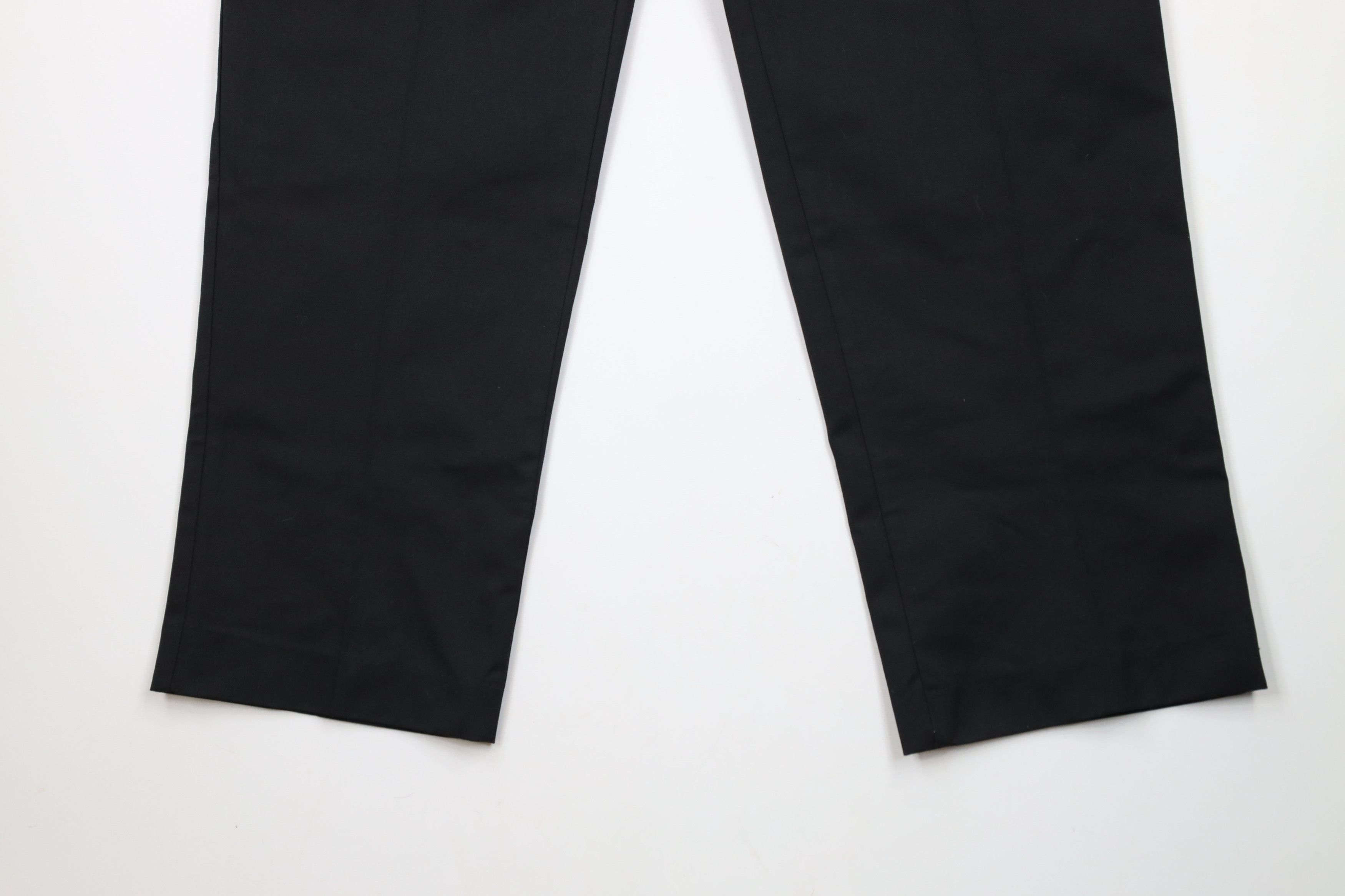 Vintage Vintage 90s Streetwear Wide Leg Chino Pants Trousers Black Size US 38 / EU 54 - 4 Thumbnail