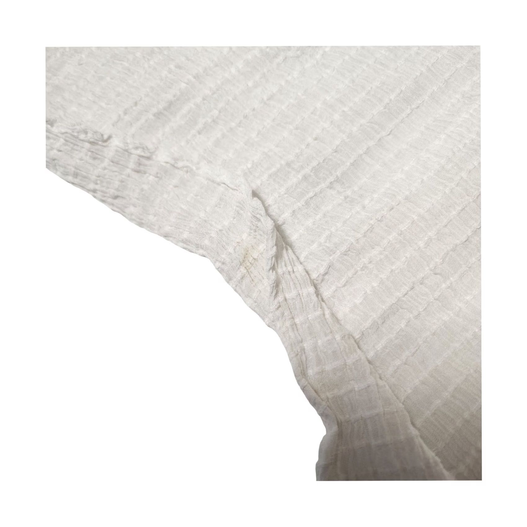 Vintage Versona White Textured Ruffle Strap Midi Dress Womens Size Medium Square Neck Dress A-Line Sundress Sleeveless Summer Casual Travel Women M White Size M / US 6-8 / IT 42-44 - 5 Thumbnail