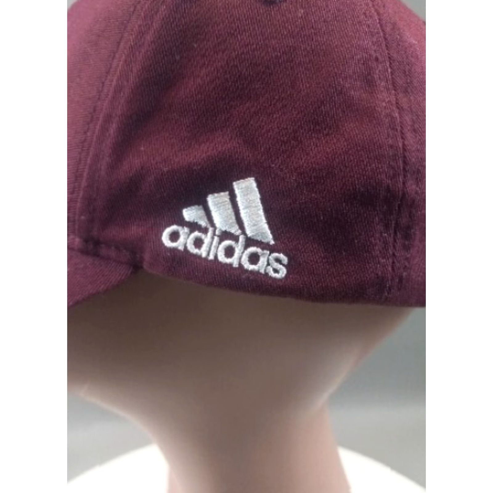 Adidas Adidas Baseball Cap MSU Miss State Univ 2013 CWS Maroon Hook & Loop Adjustable Men One Size Cap Size ONE SIZE - 4 Thumbnail