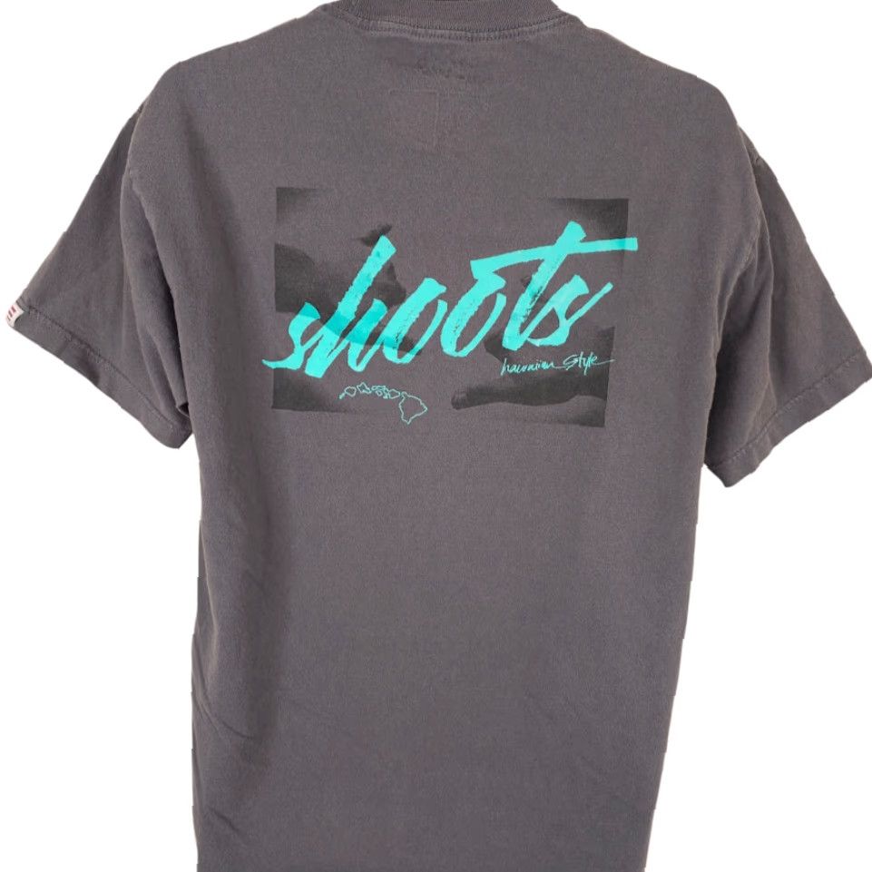 Vintage Hawaiian Style T Shirt Mens Large Gray Travel Destination Tee Size US L / EU 52-54 / 3 - 4 Thumbnail