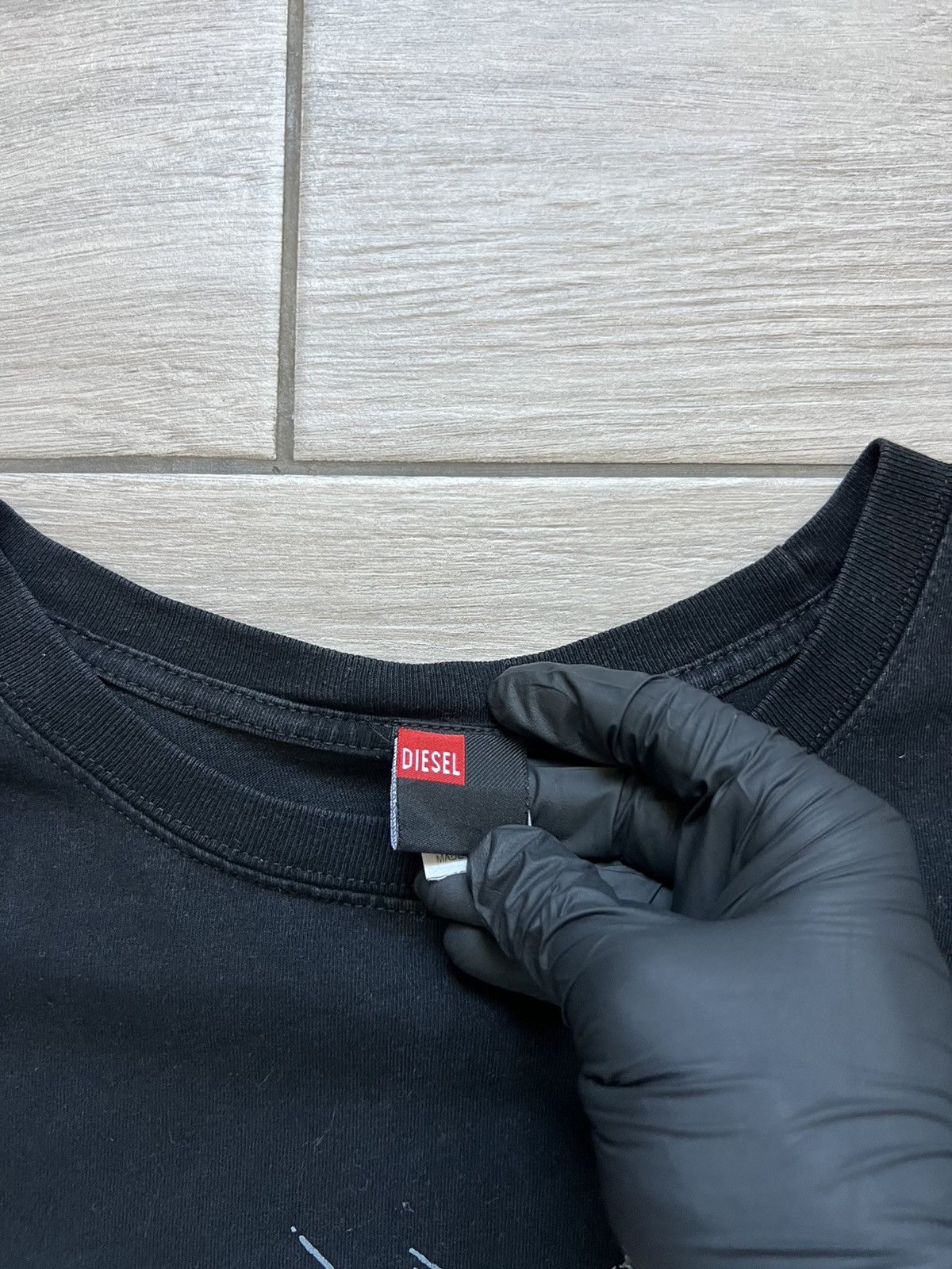 Diesel Vintage Diesel T-Shirt Big Logo Japanese Hype Rare Size US XXL / EU 58 / 5 - 10 Thumbnail