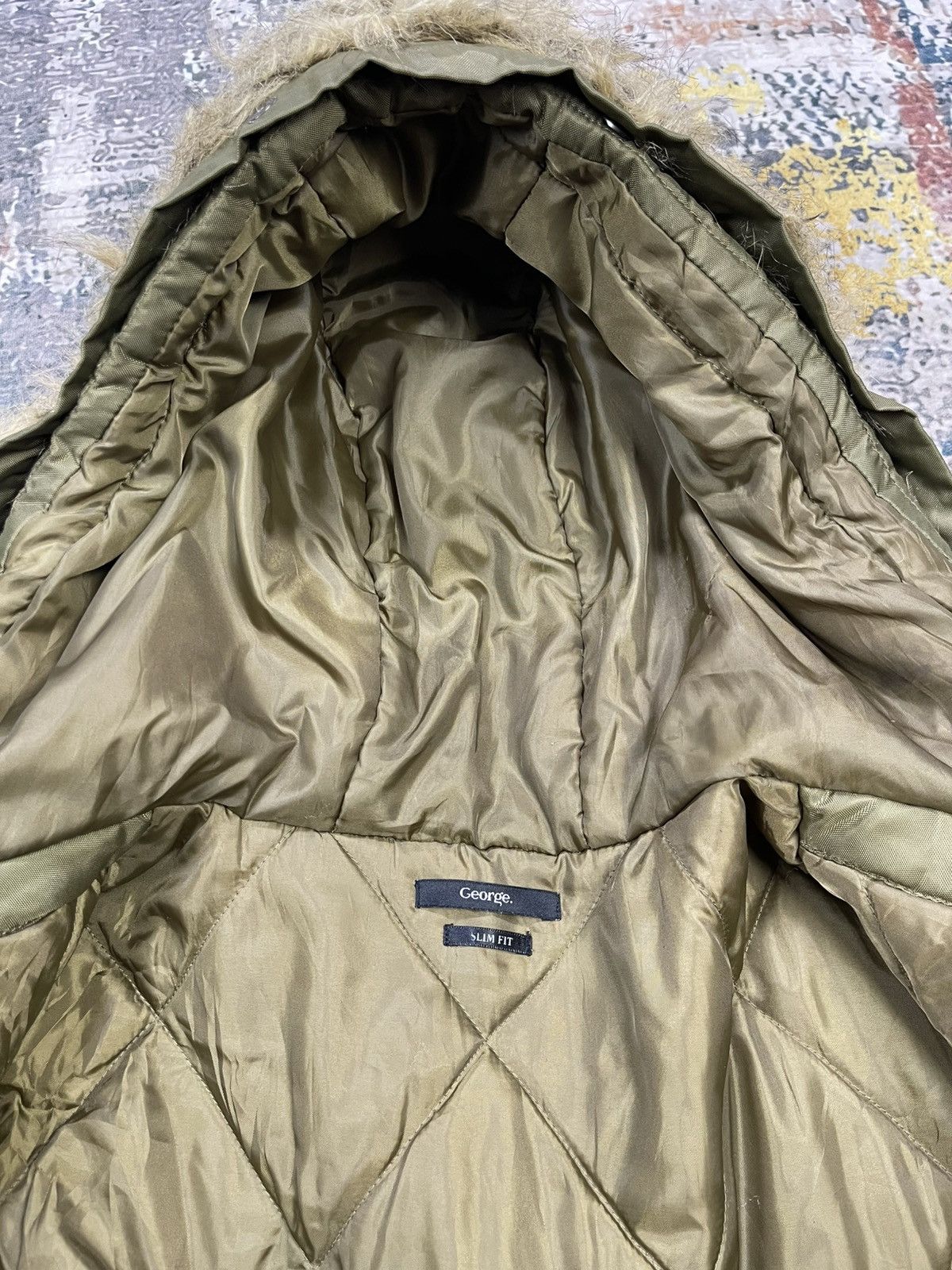 George George Military Type N3-B Nylon Fur Snorkel Parka Size US M / EU 48-50 / 2 - 16 Thumbnail