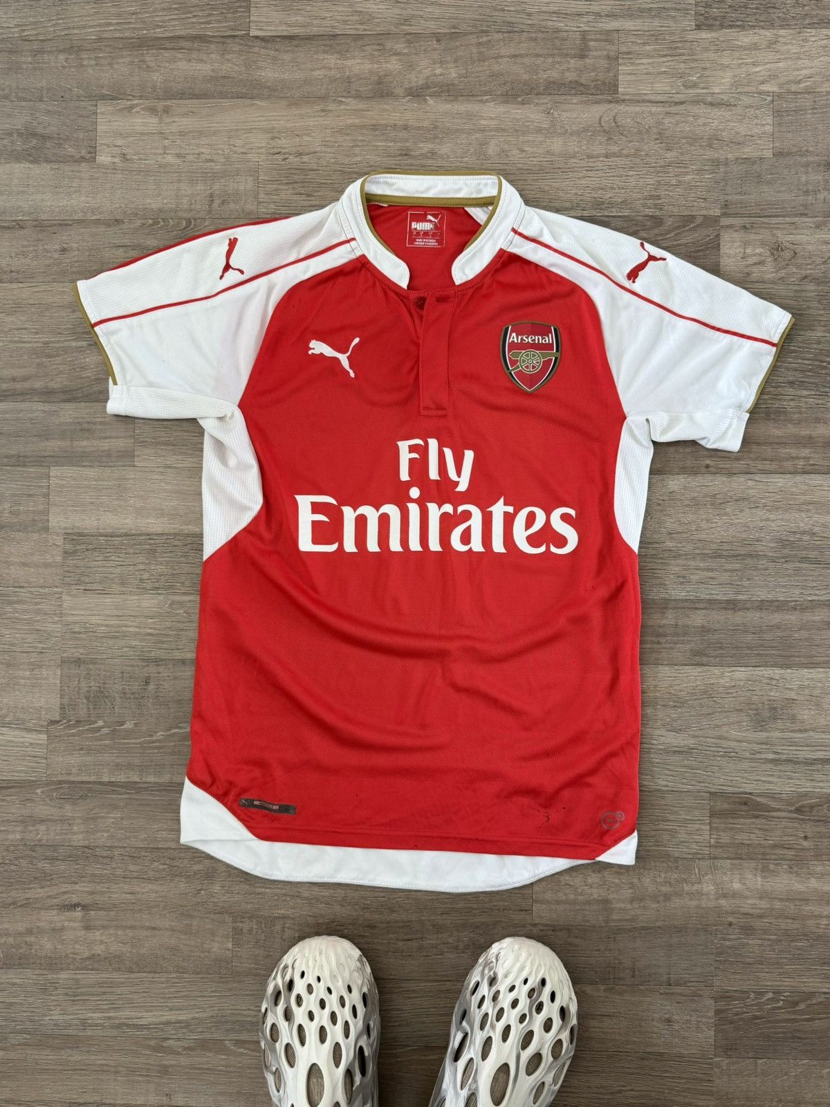 Puma Y2K Puma Arsenal 2015 Soccer Football Jersey Blokecore Size US S / EU 44-46 / 1 - 10 Thumbnail
