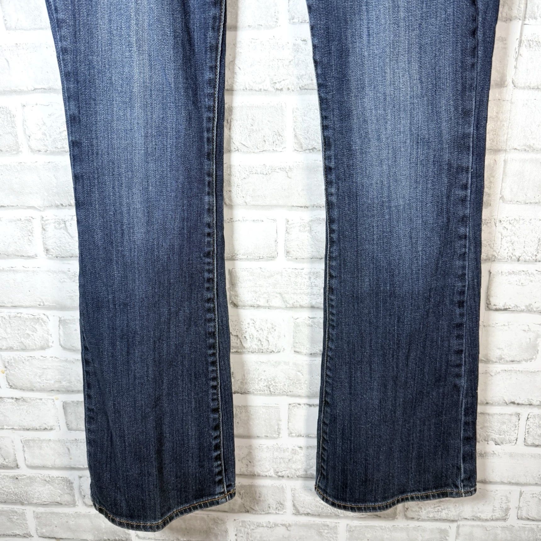 Lucky Brand VINTAGE Lucky Brand Blue Sofia Bootcut Jeans Women Adult Size 2x26 Regular Fit 31 Inch Inseam Size 26" / US 2 / IT 38 - 3 Thumbnail