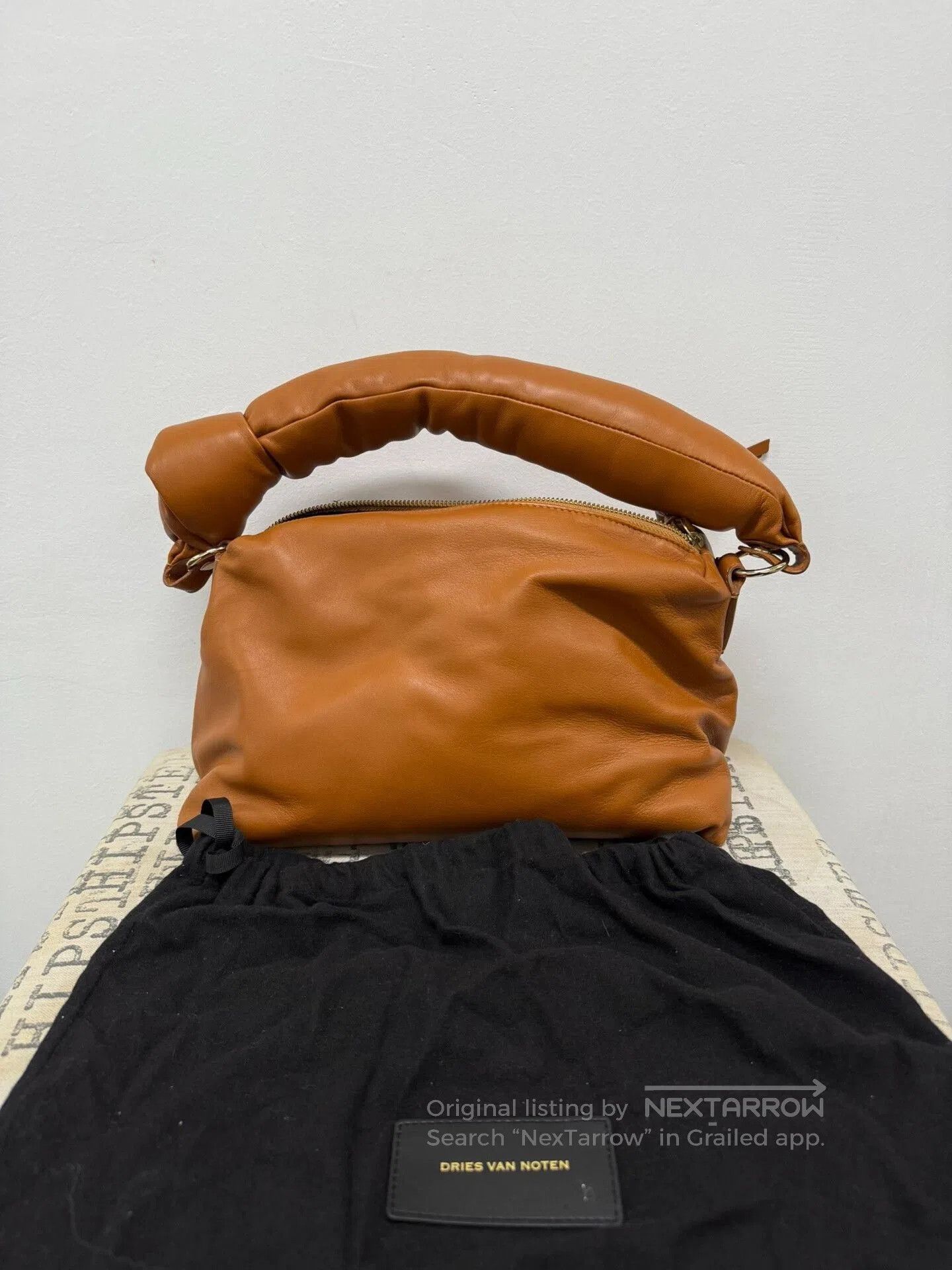 Dries Van Noten Dries Van Noten Puff Leather Handbag. Size ONE SIZE - 2 Thumbnail