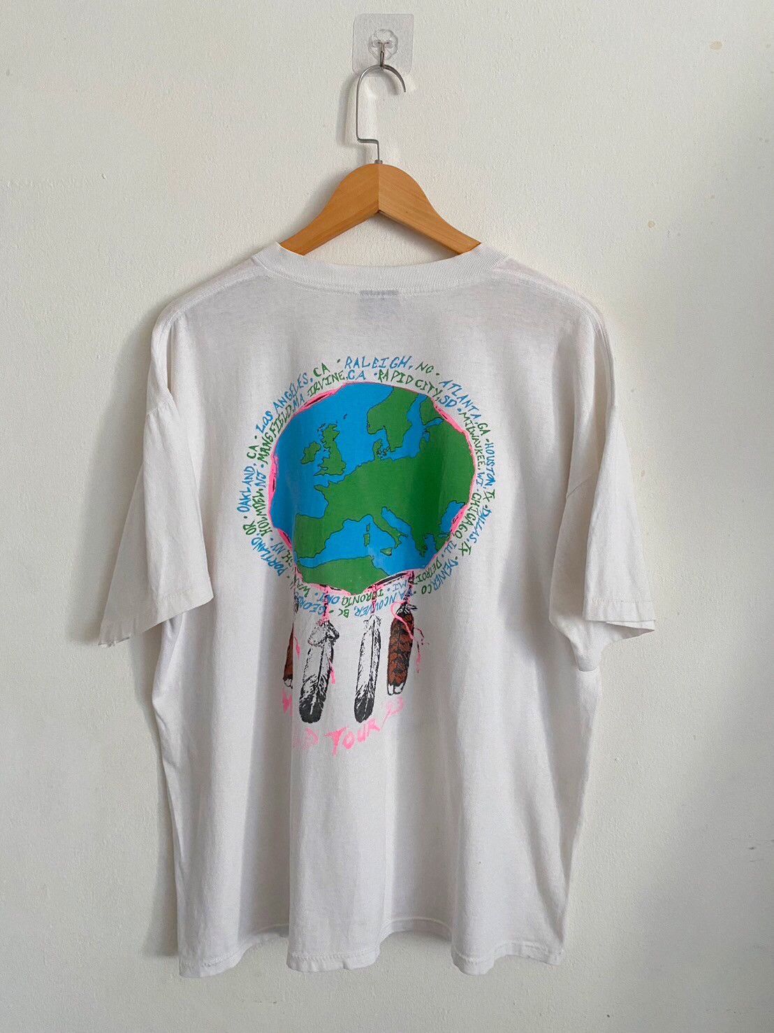 Band Tees × Brockum × Vintage 🎸 Vintage90s Neil Young World Tour’93 Size US XL / EU 56 / 4 - 2 Thumbnail