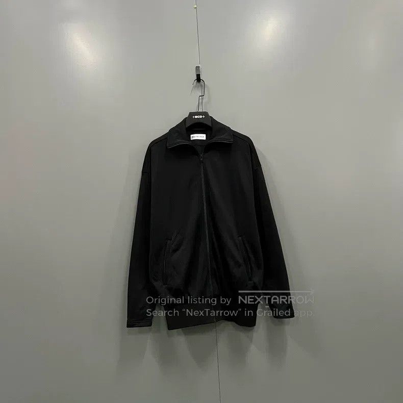 Balenciaga Balenciaga Black Collar Zip-up Jacket Size US M / EU 48-50 / 2 - 1 Thumbnail