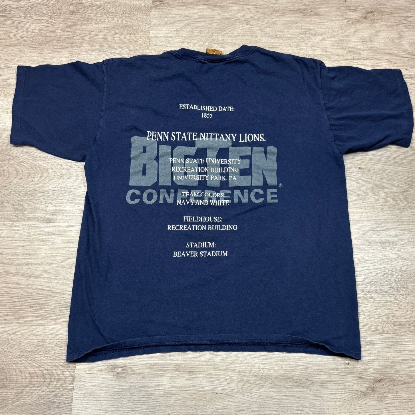 Nutmeg × Vintage VTG 90s Big Ten Penn State Nittany Lions Shirt Men's XL Size US XL / EU 56 / 4 - 4 Thumbnail