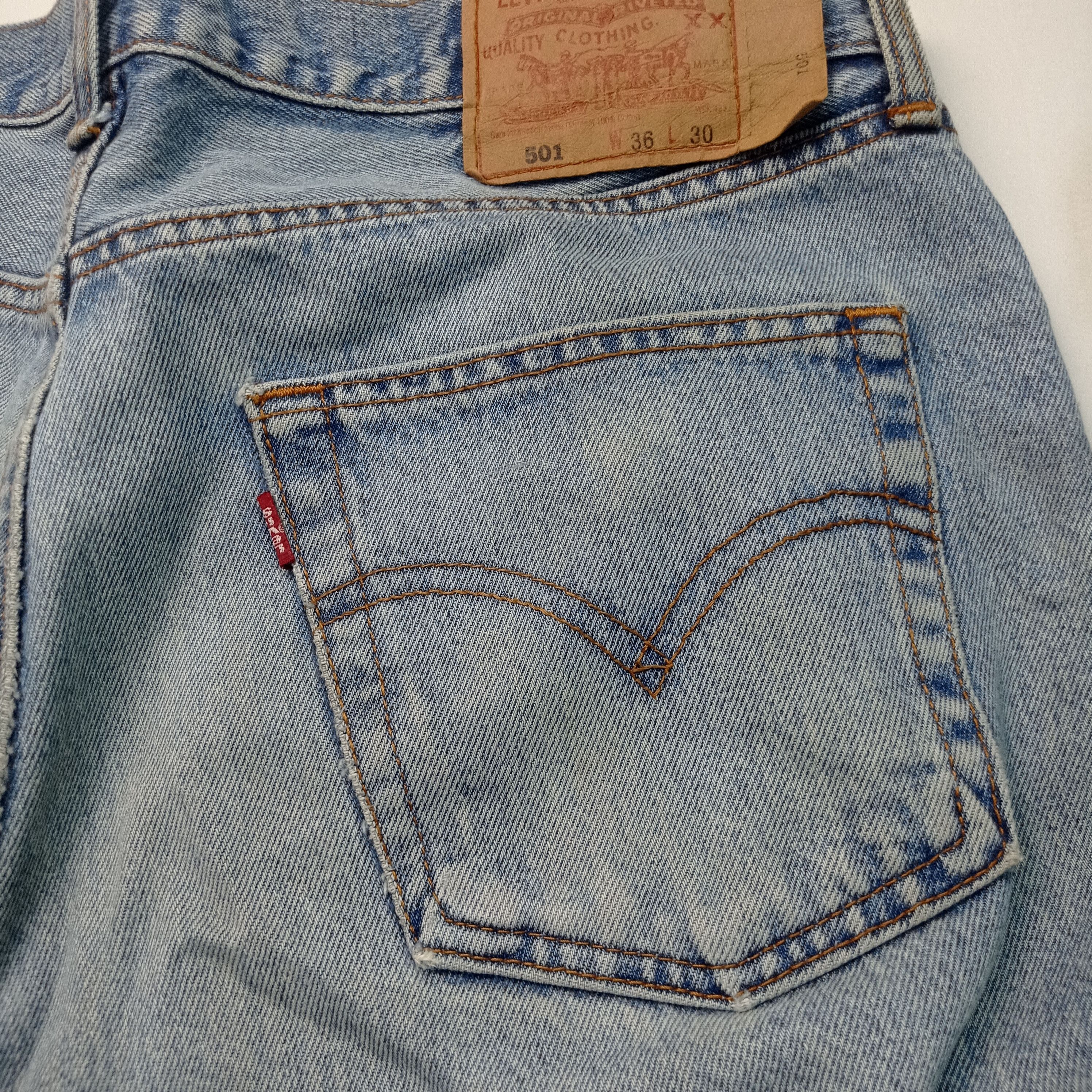 Levi's Vintage Levi's 501Faded Made In Usa Pants Size US 34 / EU 50 - 14 Thumbnail