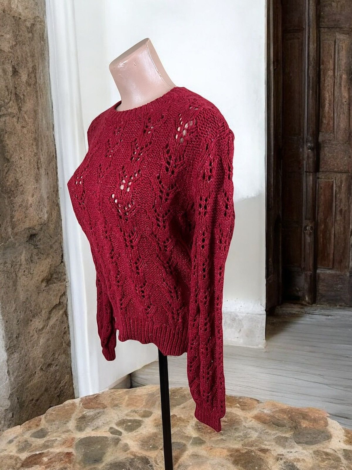Abercrombie & Fitch Abercombie & Fitch red sweater size S Size S / US 4 / IT 40 - 4 Thumbnail