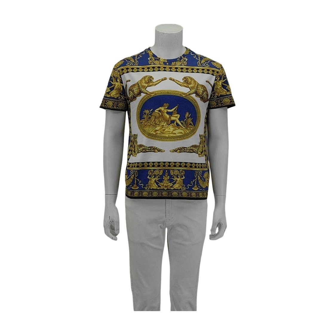 Versace Versace Baroque Graphic Print T-Shirt Size S Size US S / EU 44-46 / 1 - 1 Thumbnail
