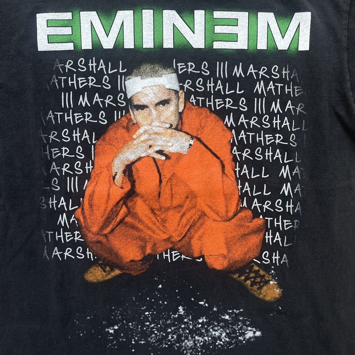Eminem Vintage Eminem Criminal 2000 Rap T-Shirt Size Large Reprint Size US L / EU 52-54 / 3 - 2 Thumbnail