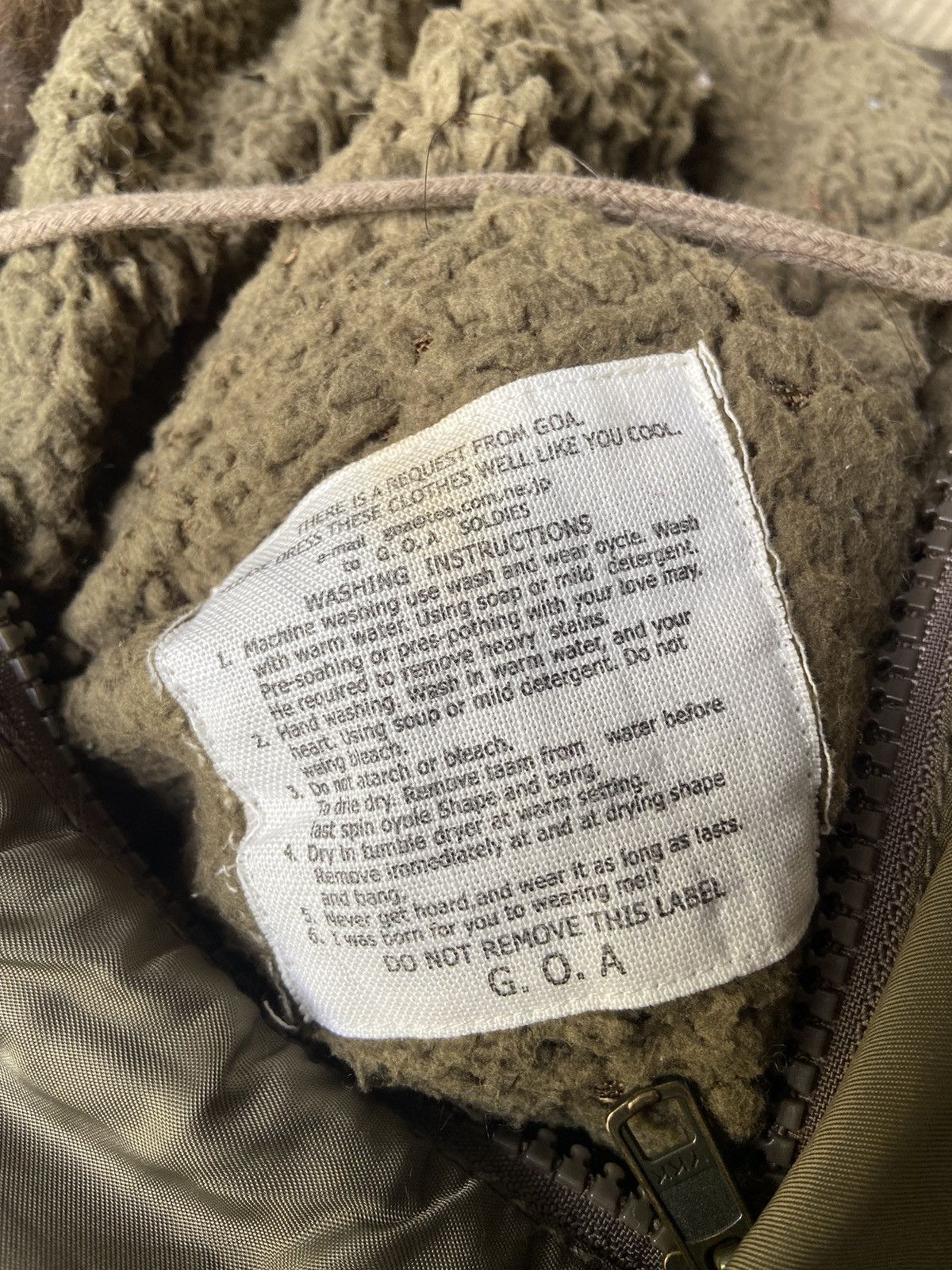 GOA Archive G.O.A Military N2B Snorkel Parka Fur Cargo Jacket Size US M / EU 48-50 / 2 - 10 Thumbnail
