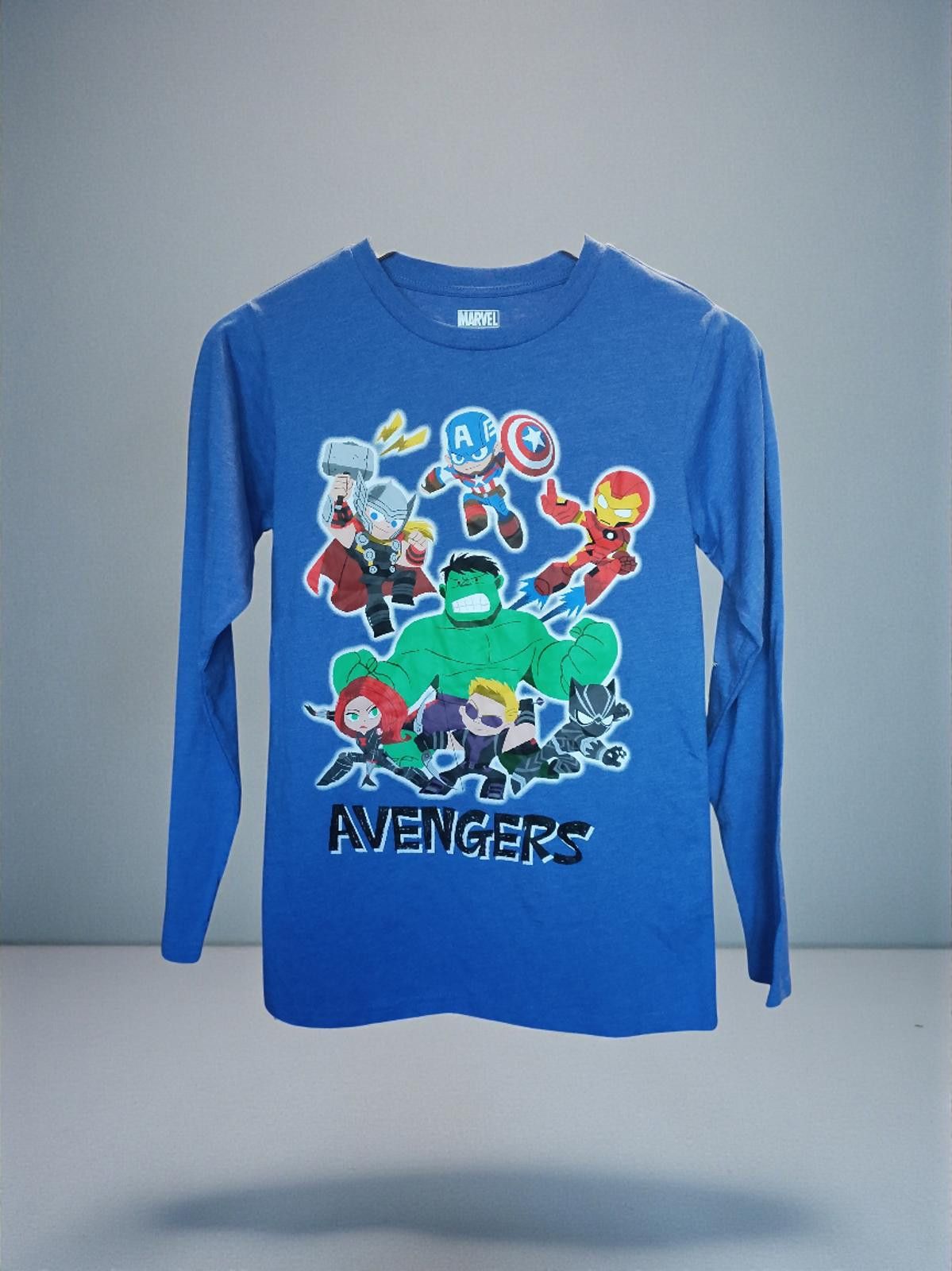 Marvel Comics Boys' Large Avengers Long Sleeve Tee Size US L / EU 52-54 / 3 - 3 Thumbnail