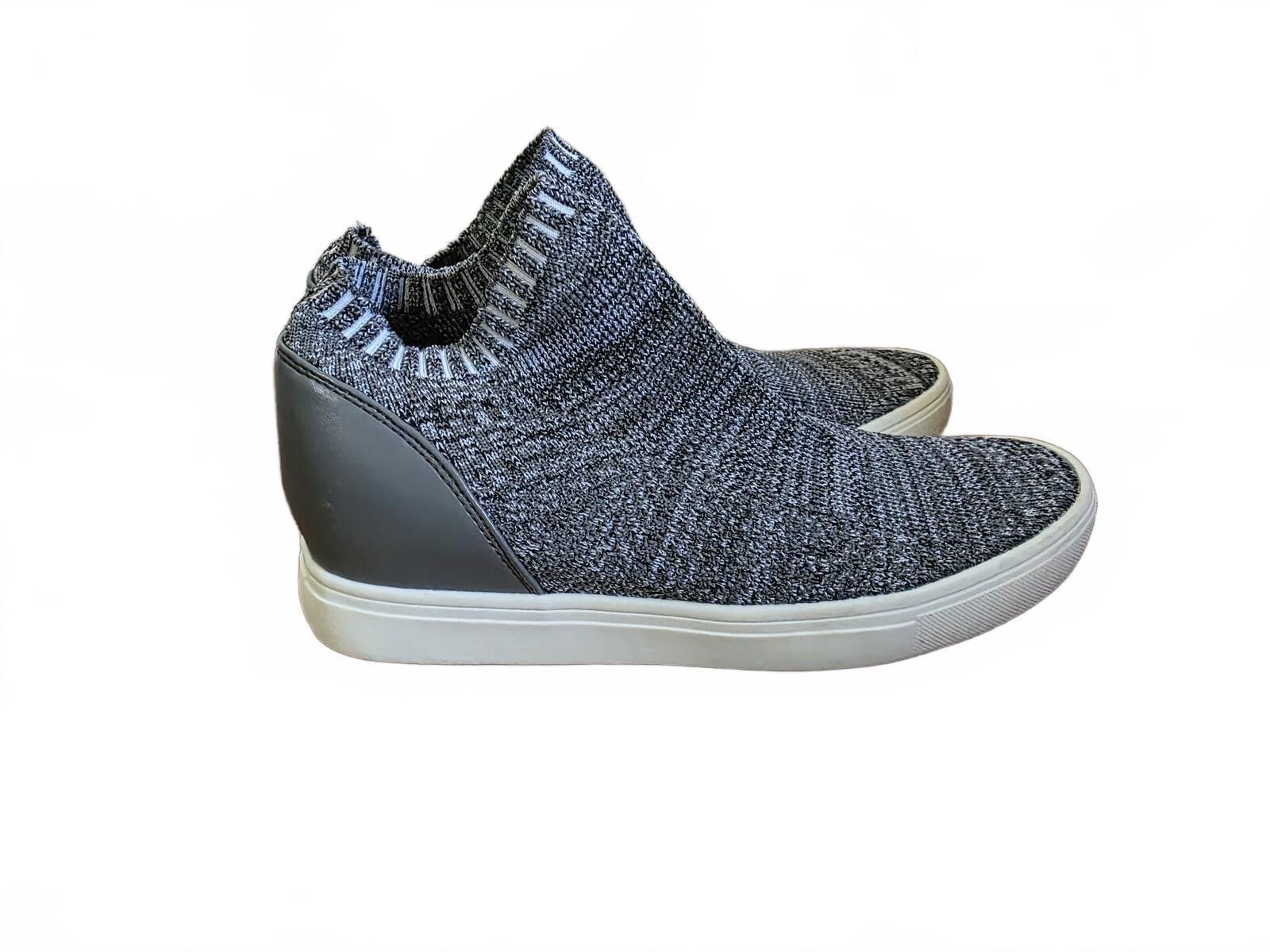 BRAHMIN 2 Pairs Gray Black Fabric Slipon Sneakers Shoes Womens Sz 7 Size US 7 / IT 37 - 5 Thumbnail