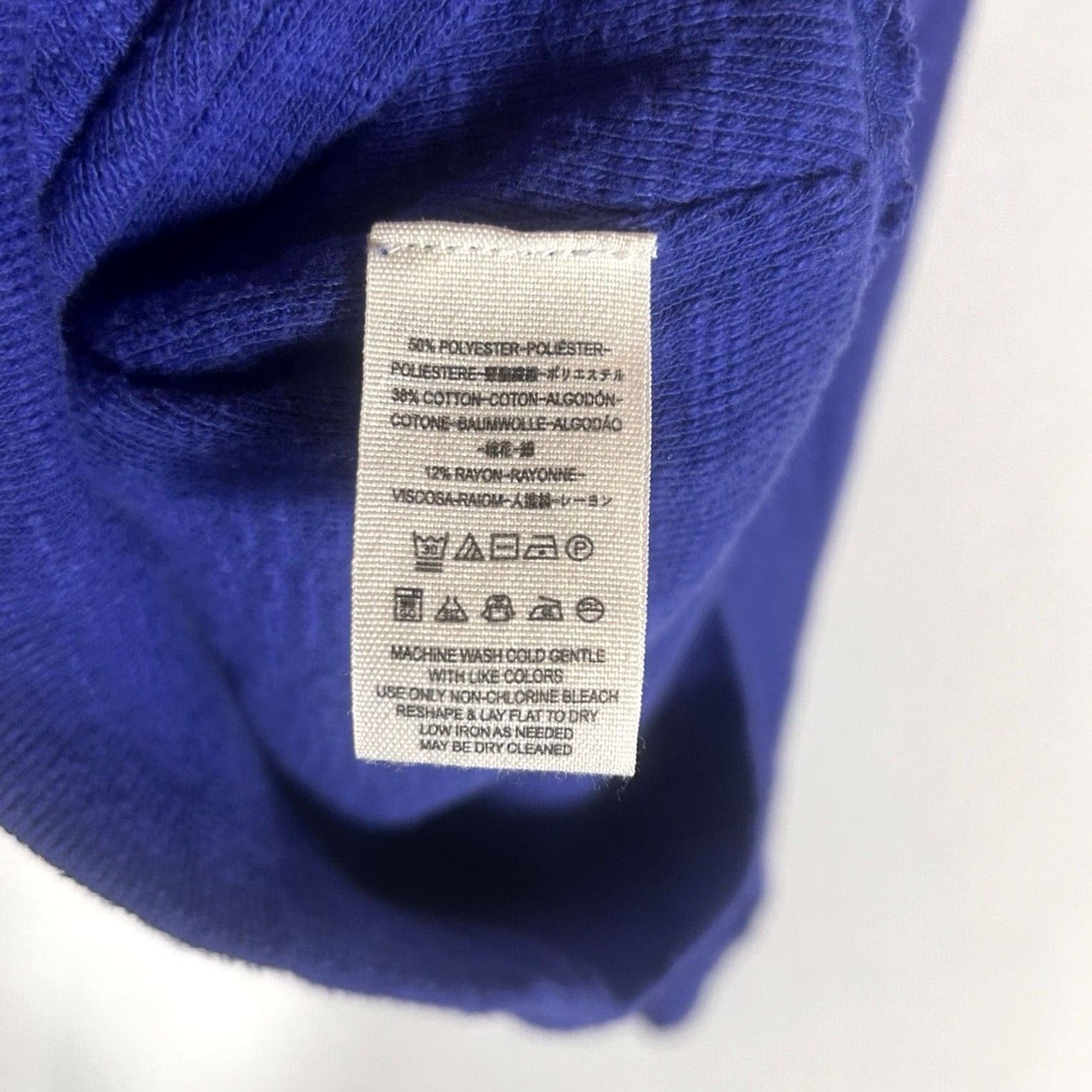 Vintage VINTAGE We The Free: Free People Wide Neck Sweater Womens XS Blue Long Sleeve Casual L/S Size XS / US 0-2 / IT 36-38 - 5 Thumbnail